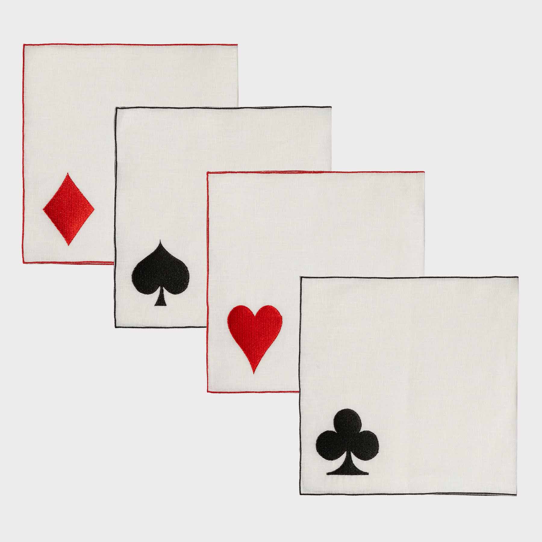 Feelin' Lucky Quadro Cocktail Napkin (Set of 4)