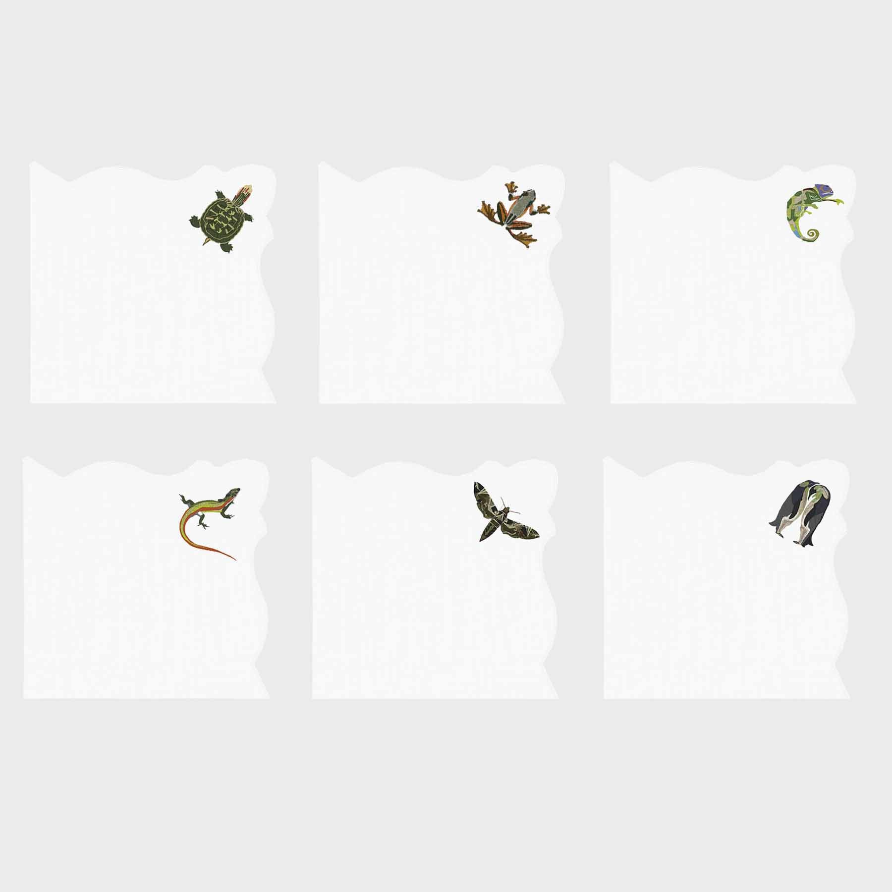 Exotic Animals Angelina Napkin (Set of 6)