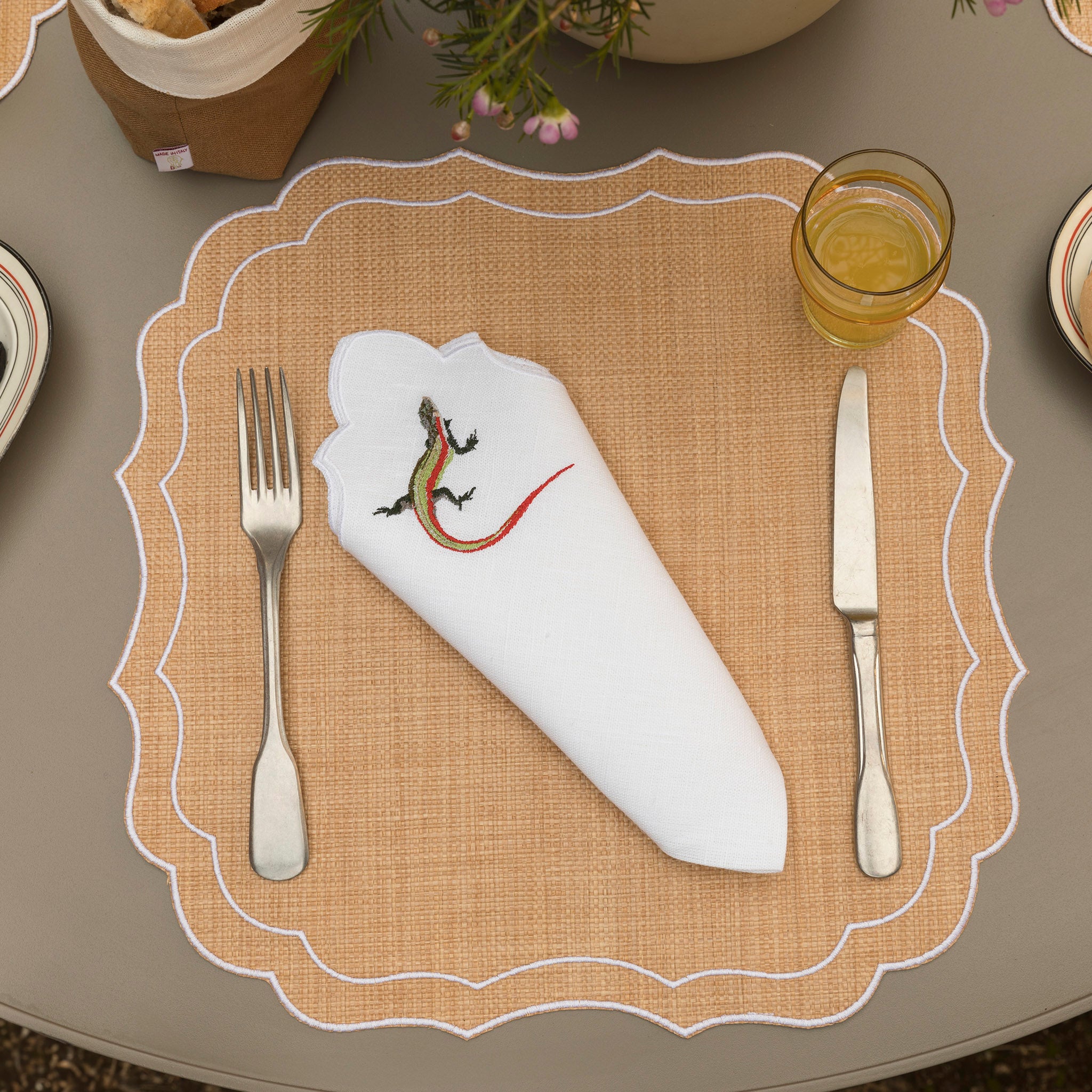 Raffia Krinkle Placemat