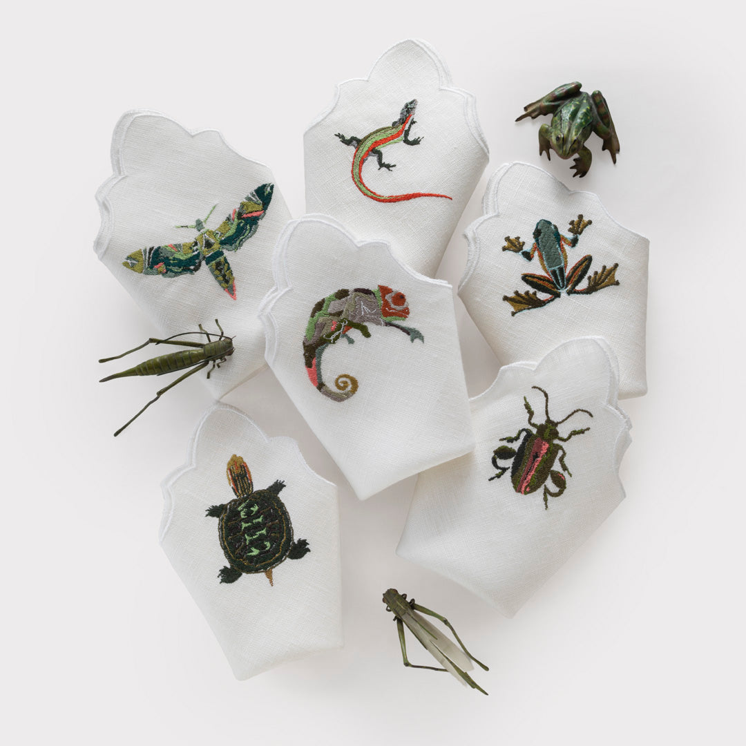Exotic Animals Angelina Napkin (Set of 6)