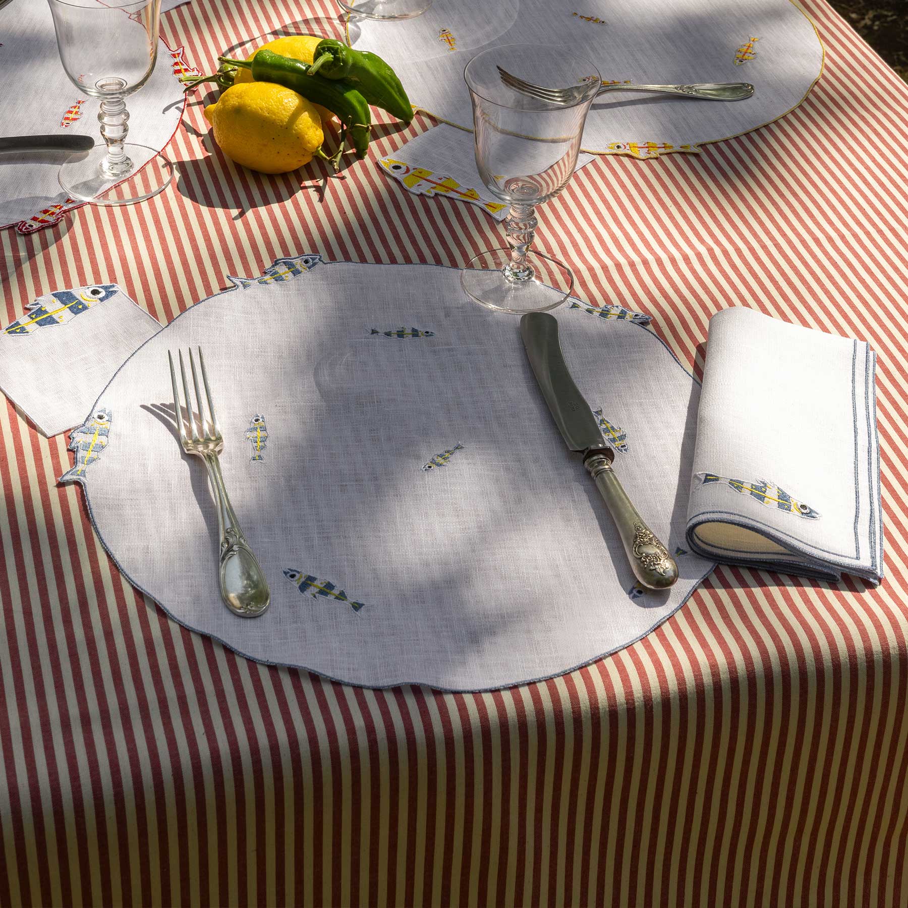 Sardina Round Placemat
