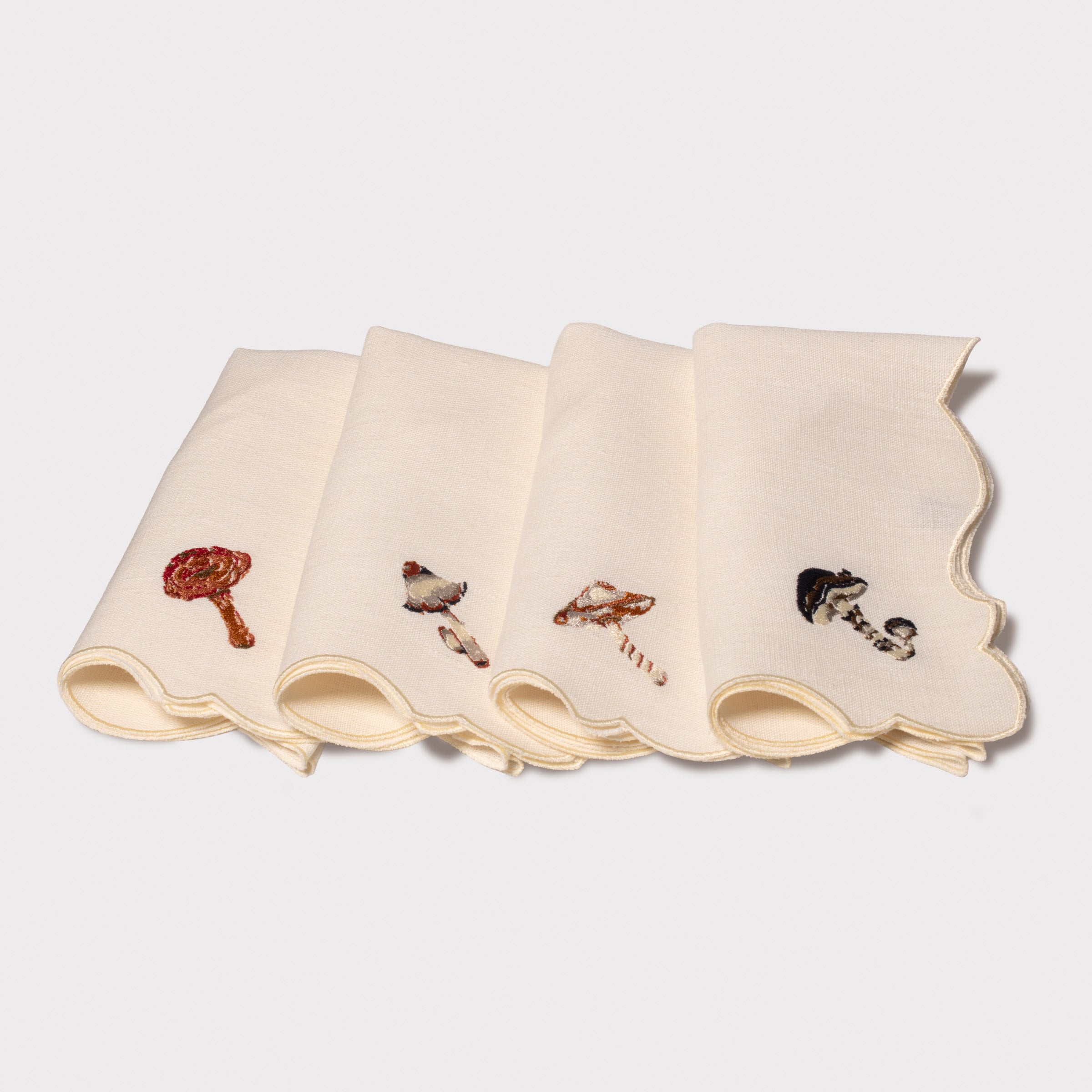 #color_ivory #motif_set of 4