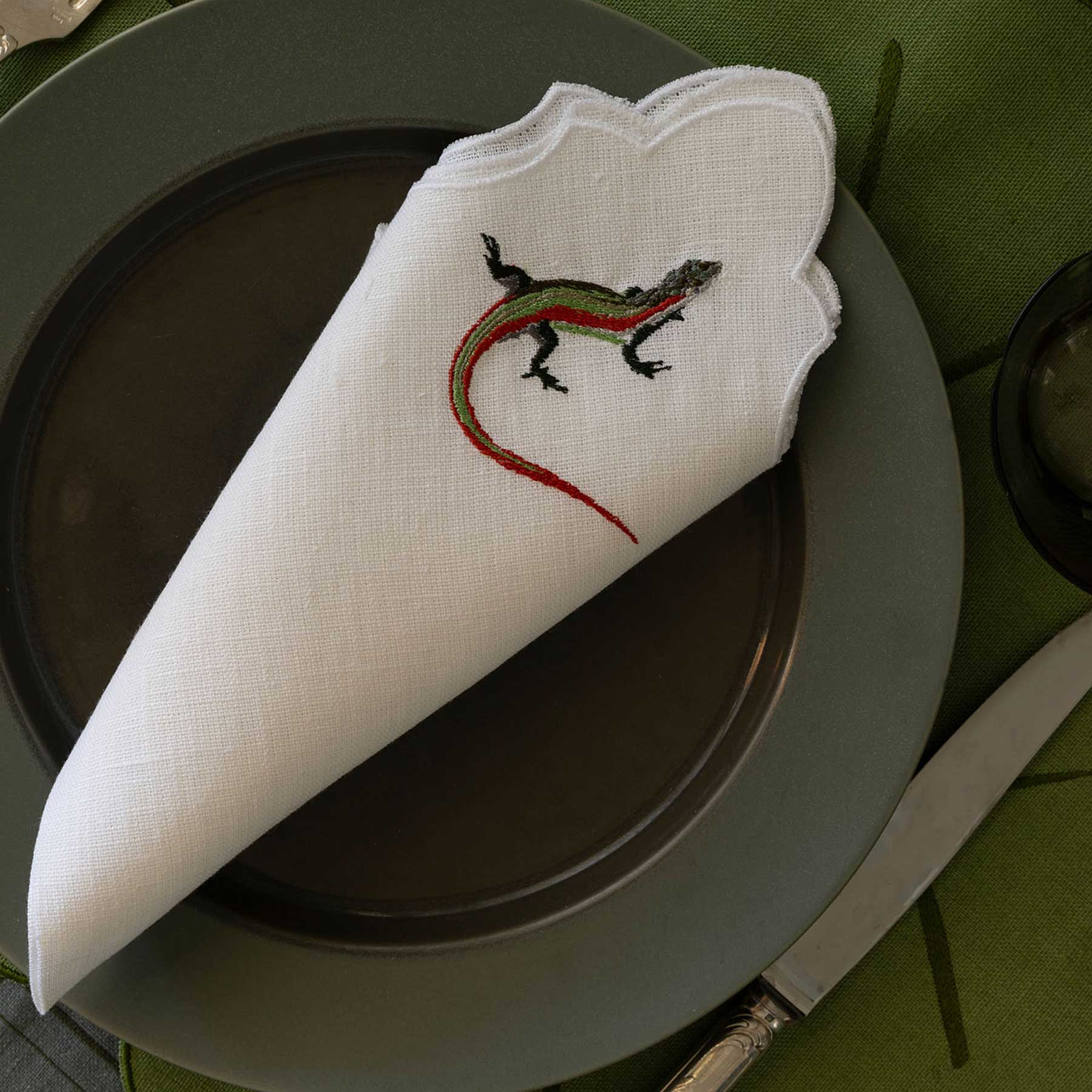 Exotic Animals Angelina Napkin (Set of 6)