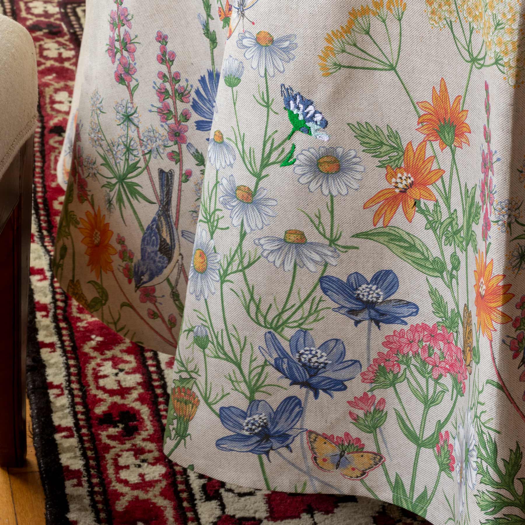 Tovaglia Tonda Blooming Flowers