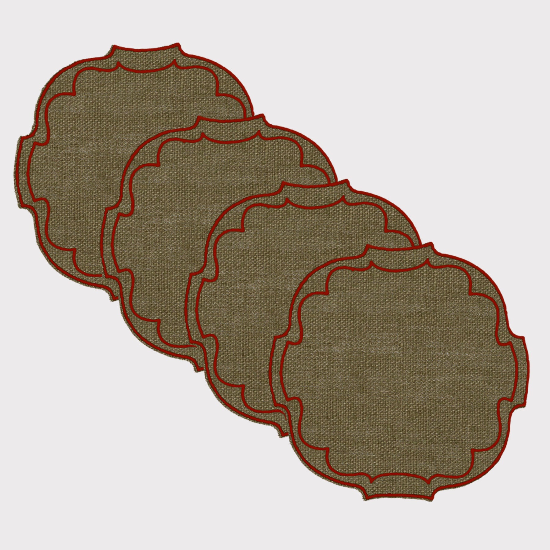 Parentesi Oval Coaster (Set of 4)