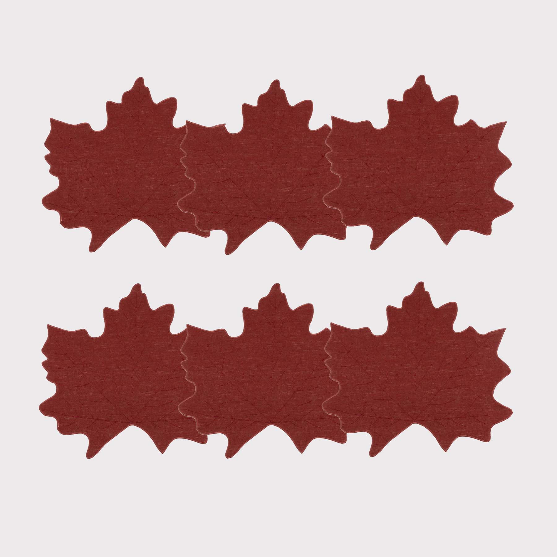 Maple Leaf Coaster (Set of 6)