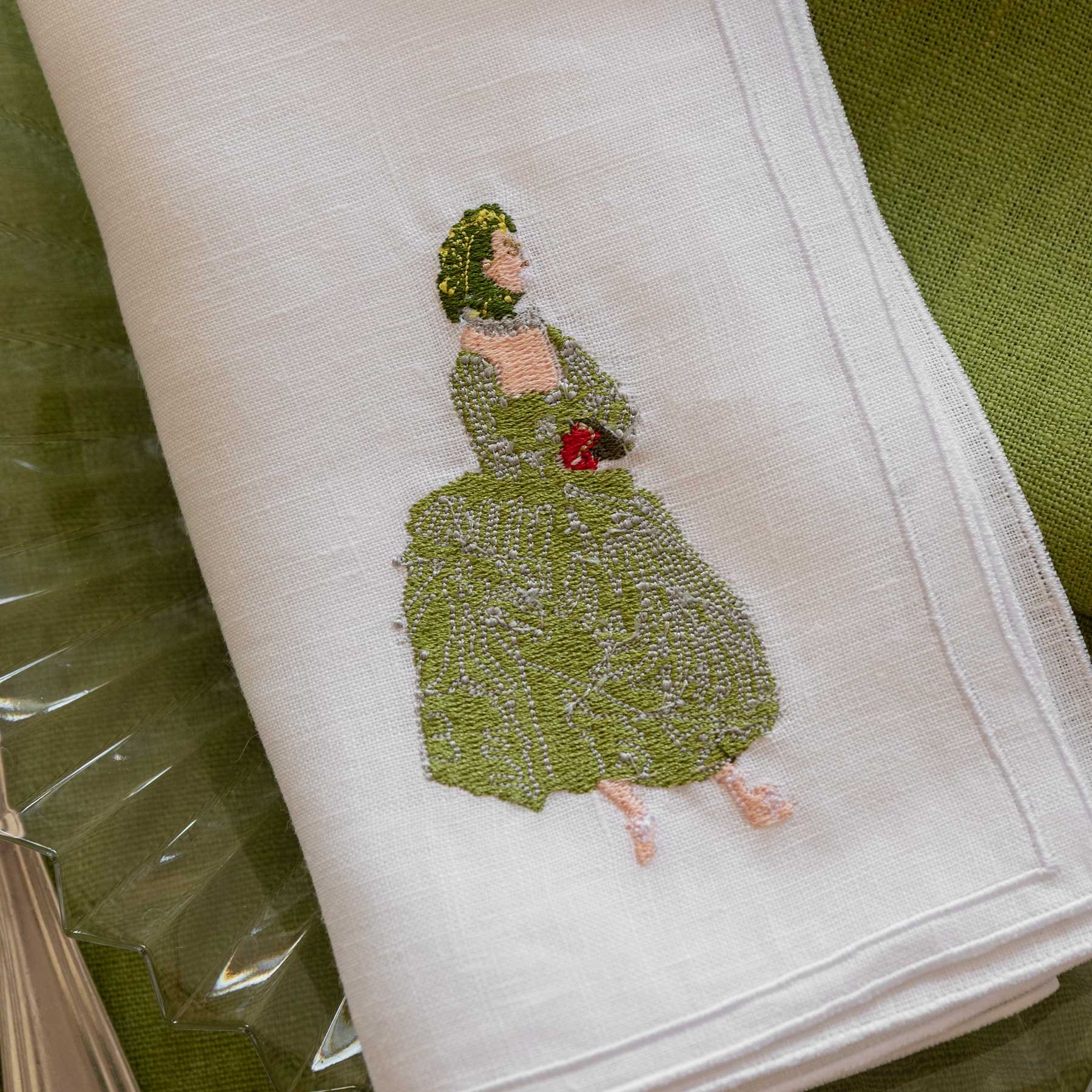 Tovagliolo Doppio Quadro Colombina