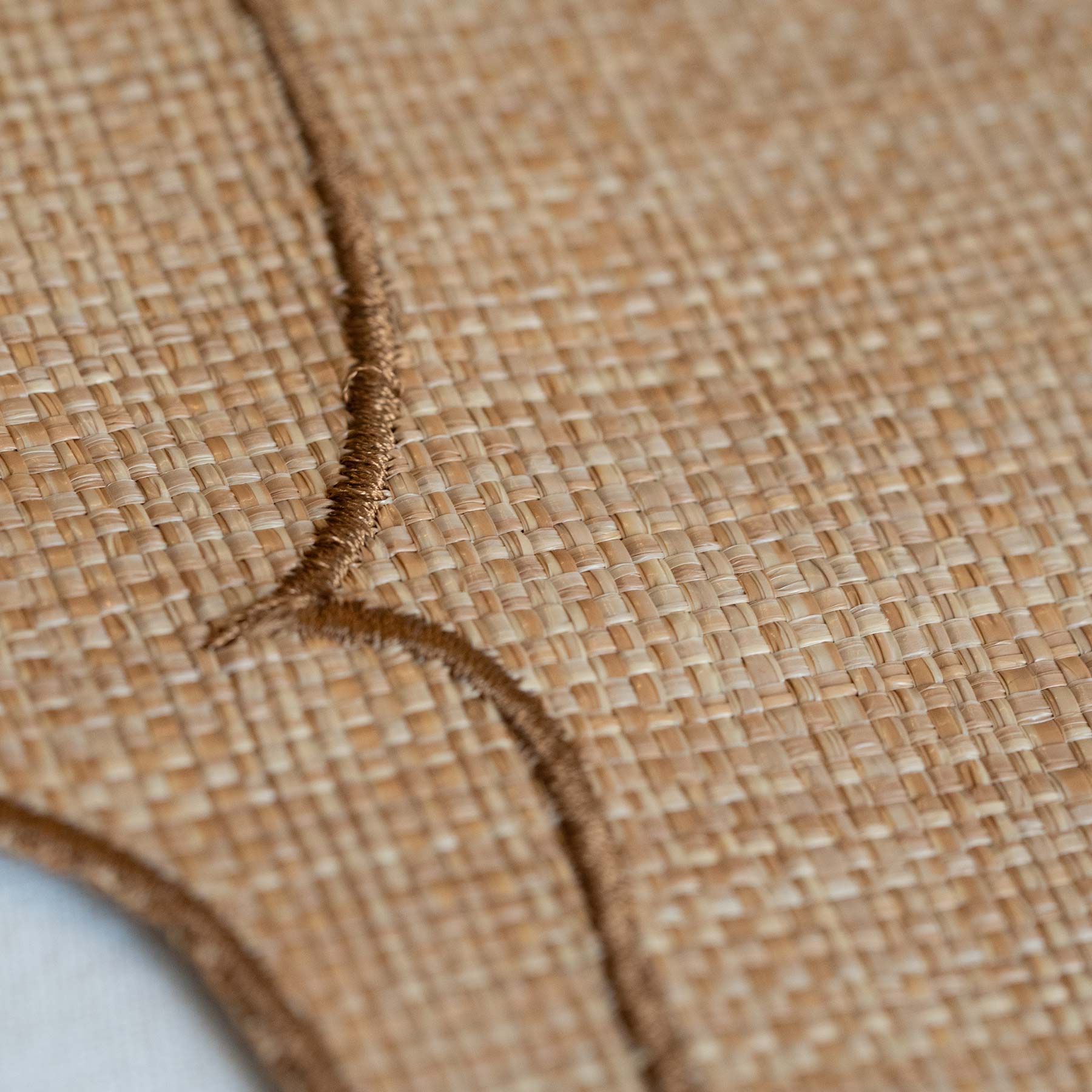 Raffia Parentesi Oval Placemat