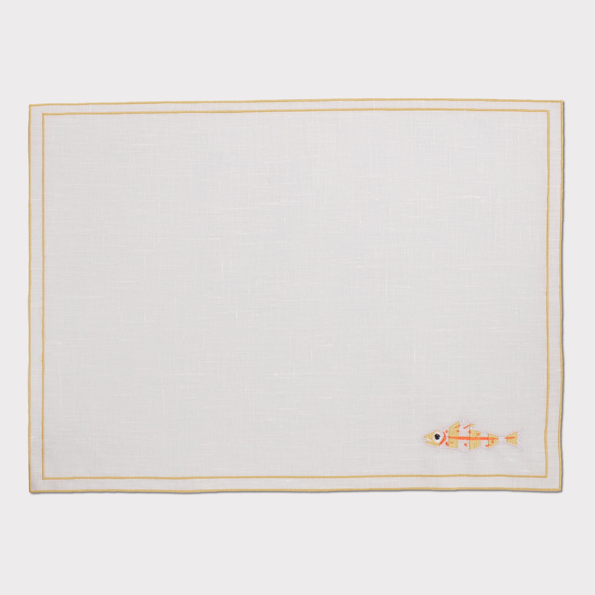 Sardina Bicolor Doppio Quadro Placemat