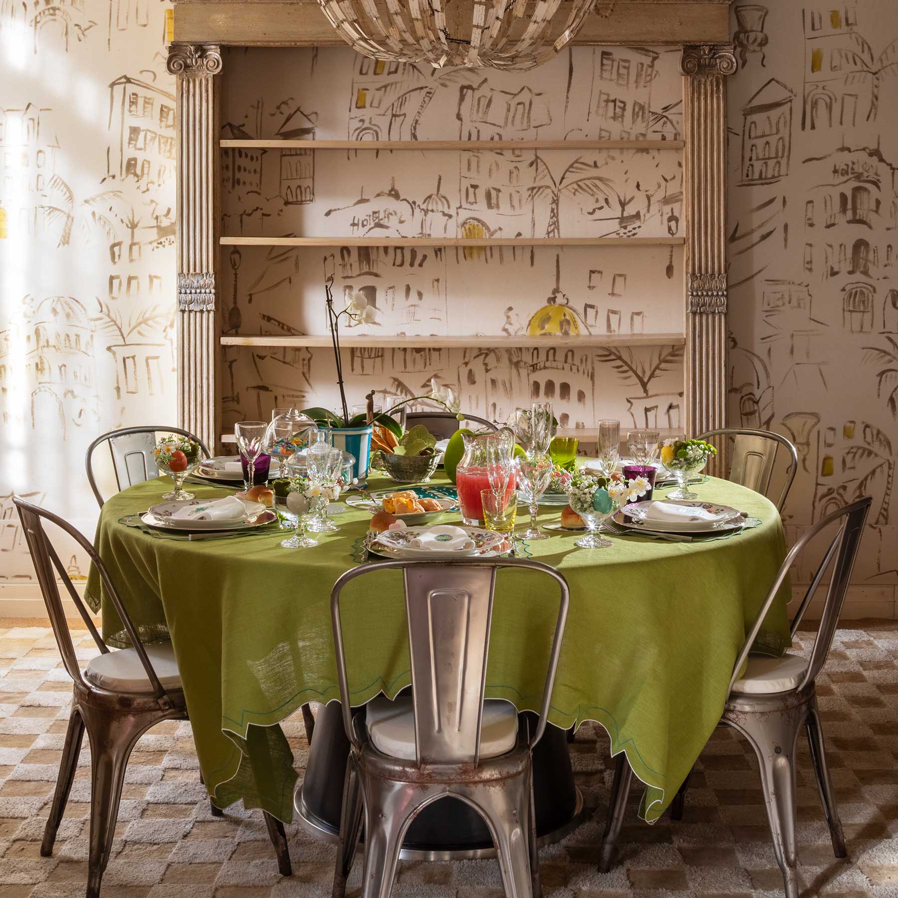 Parentesi Rectangular Tablecloth