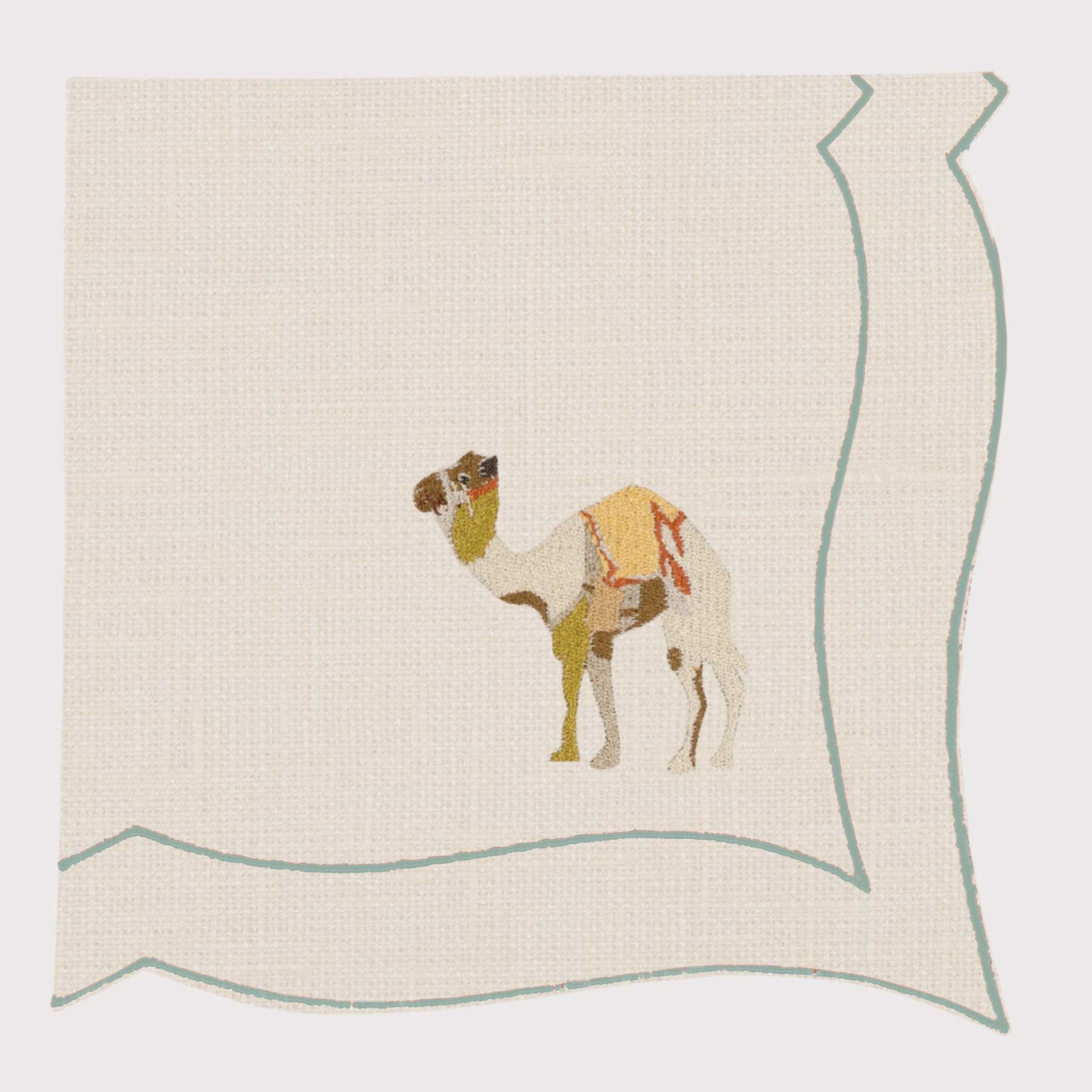 Tovagliolo Parentesi Rectangular Folk Dromedary