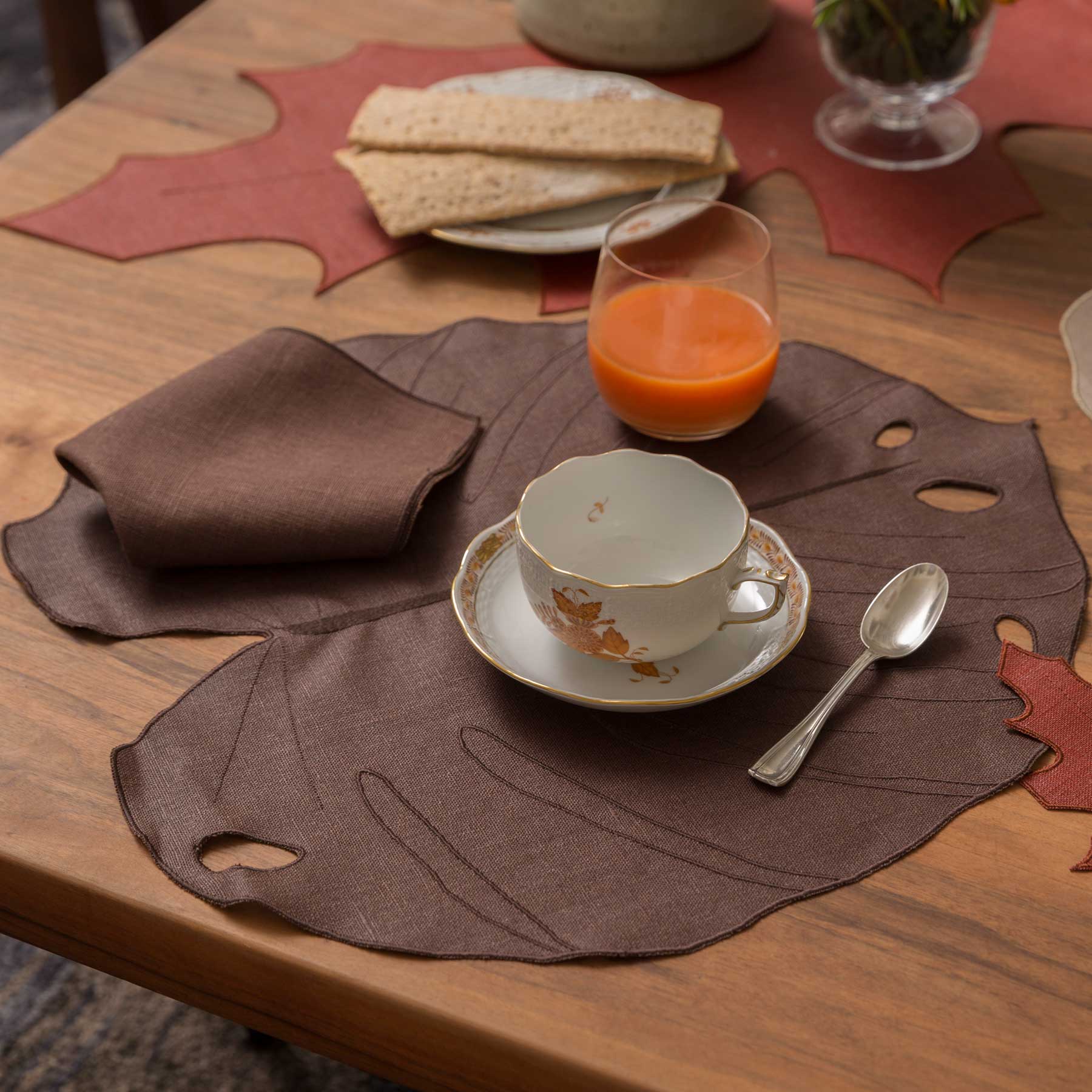 monstera placemat Monstera Leaf Placemat
