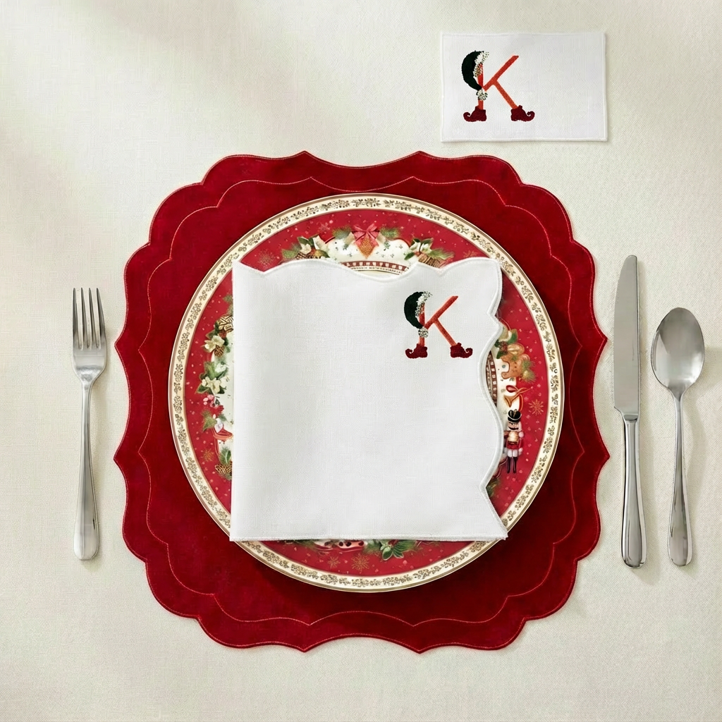 Christmas Elf Angelina Napkin