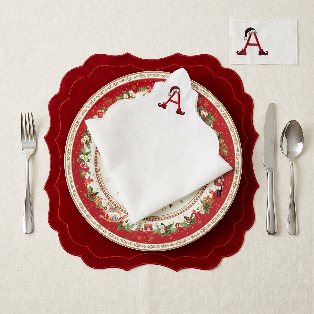 Christmas Elf Angelina Napkin
