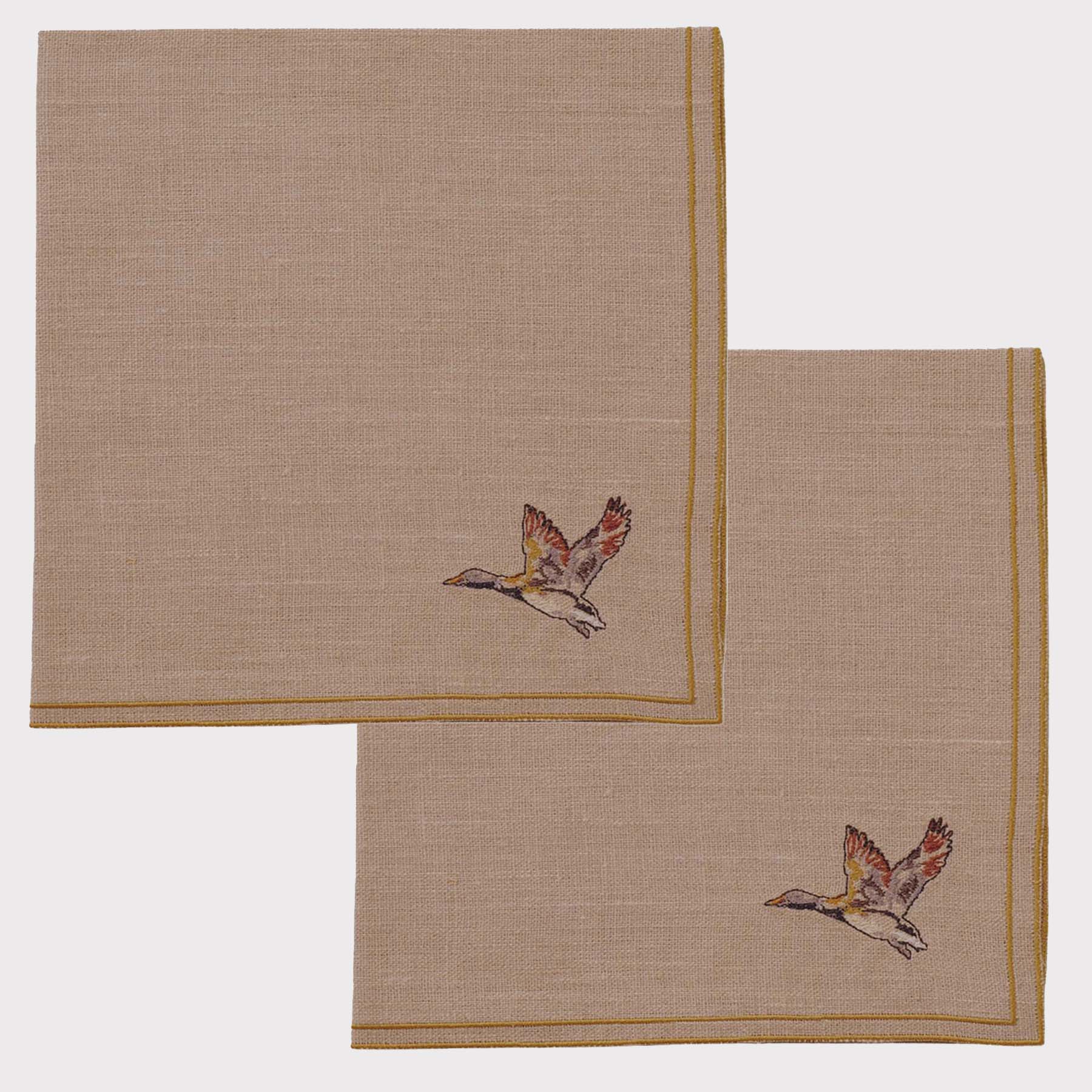 Flying Duck Doppio Quadro Napkin (Set of 2)