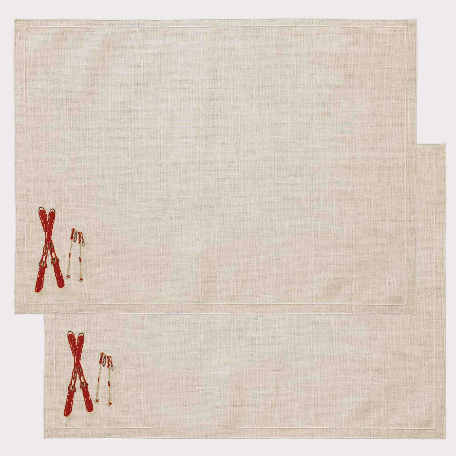 Après Ski Doppio Quadro Placemat (Set of 2)
