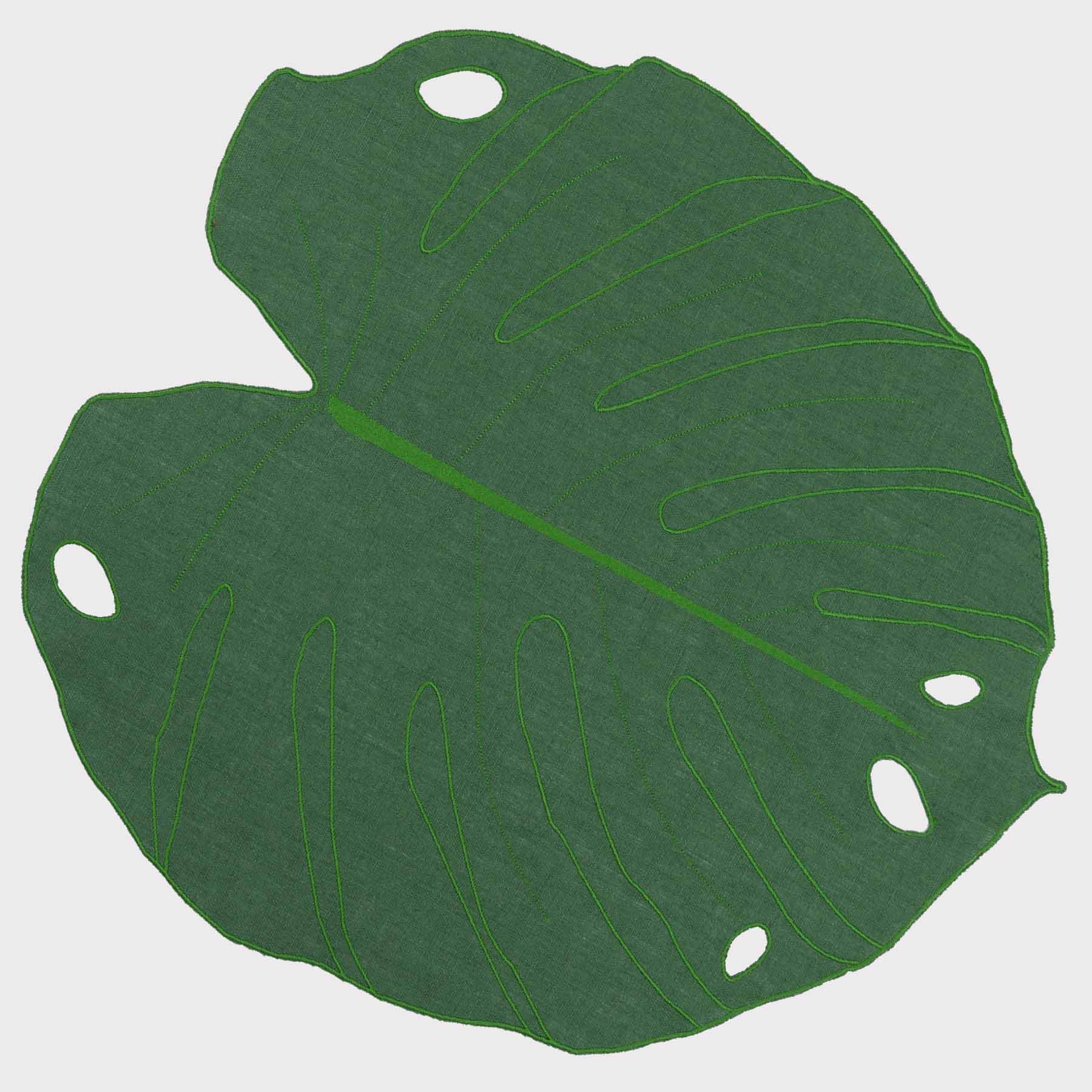 Monstera Leaf Placemat