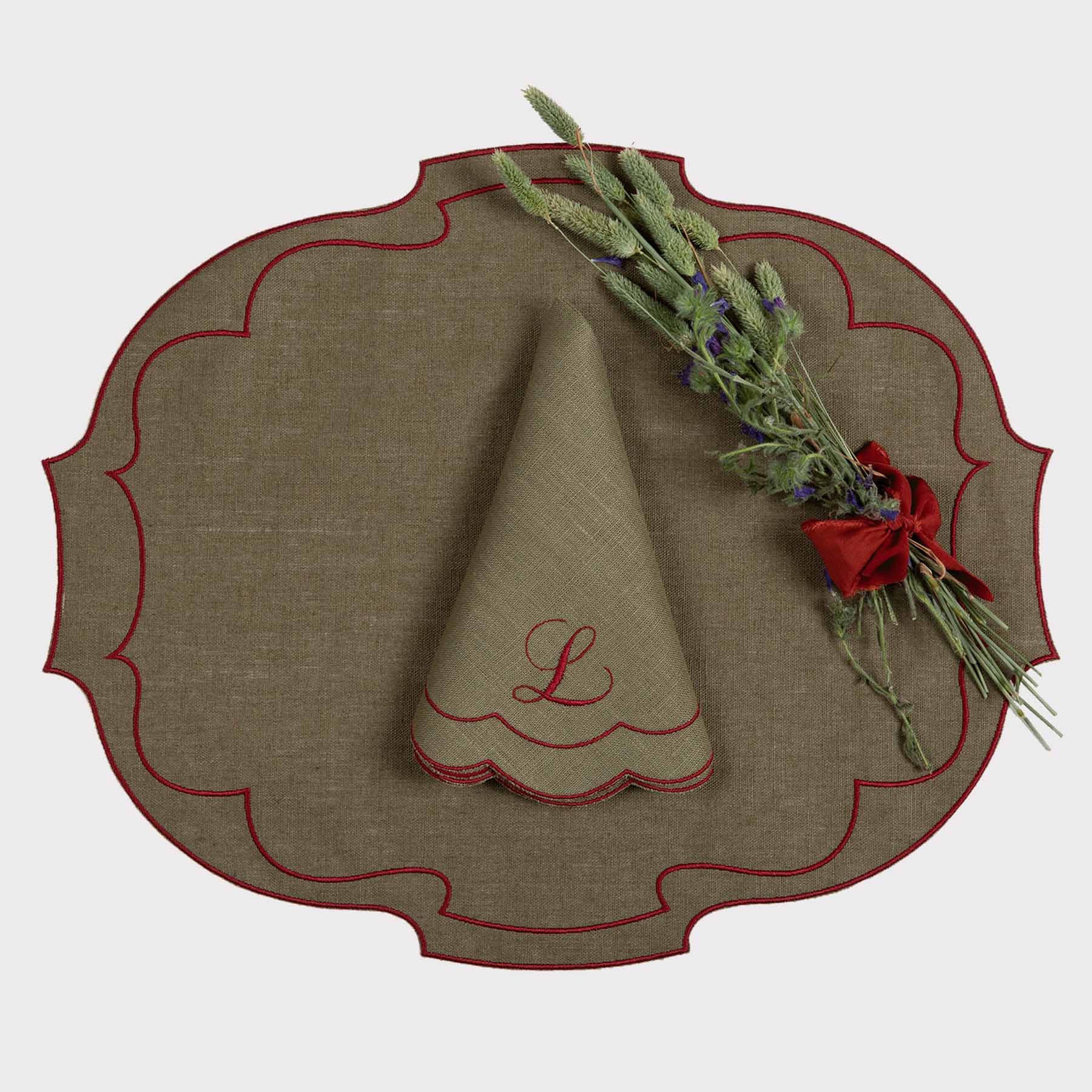 Parentesi Oval Placemat