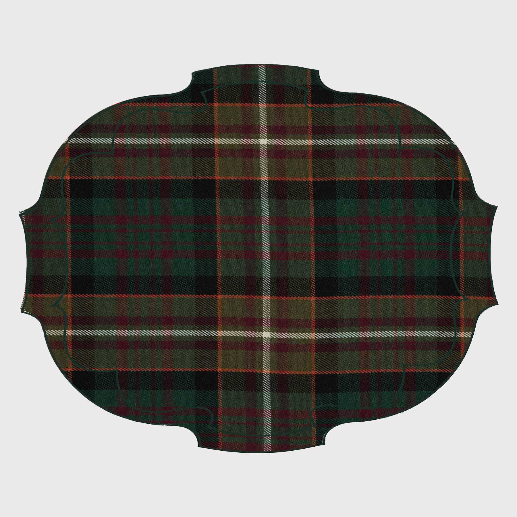 Patterns Parentesi Oval Placemat