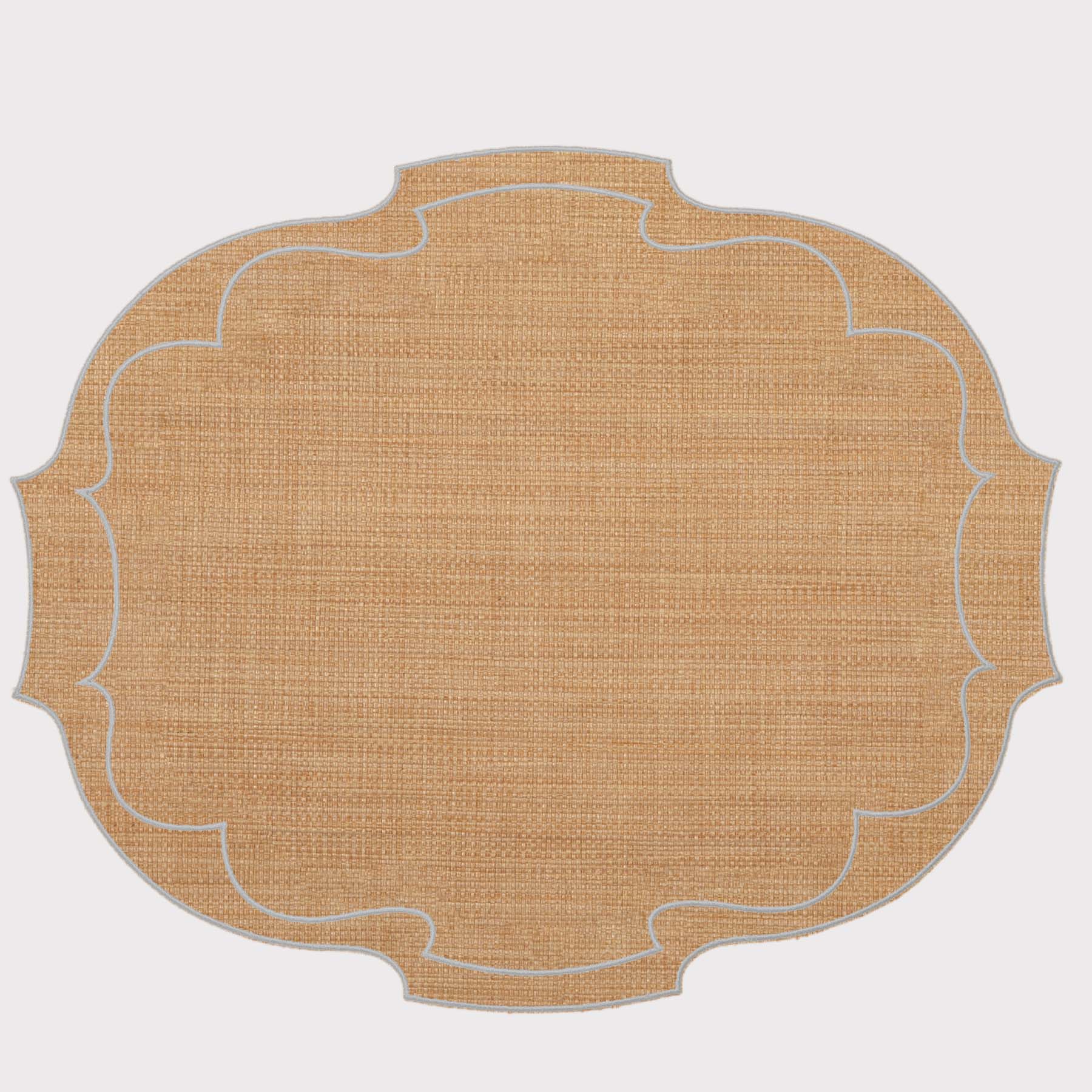 Raffia Parentesi Oval Placemat