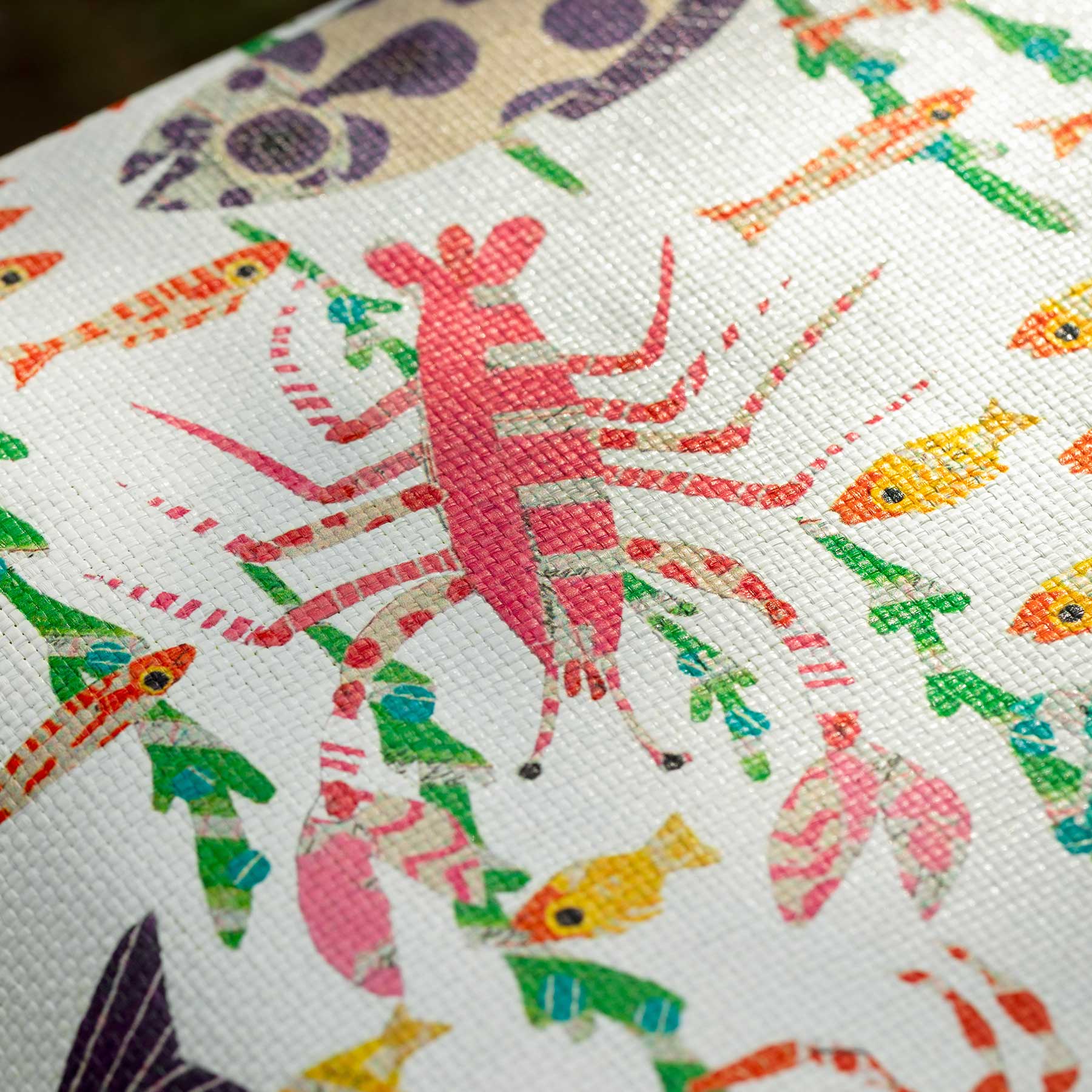 Tovaglia Frame Lobster in Rafia