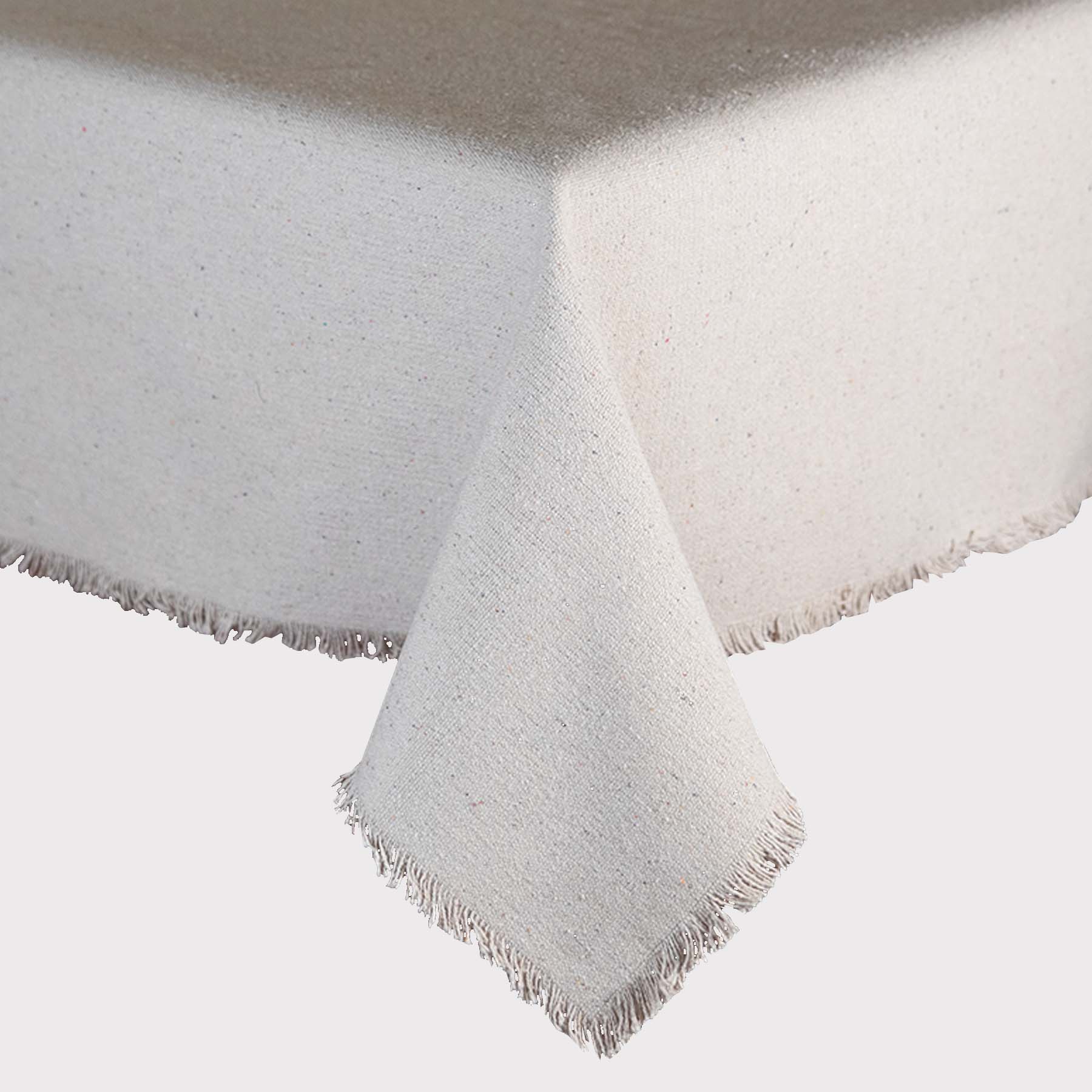 Rustic Linen Frill Tablecloth