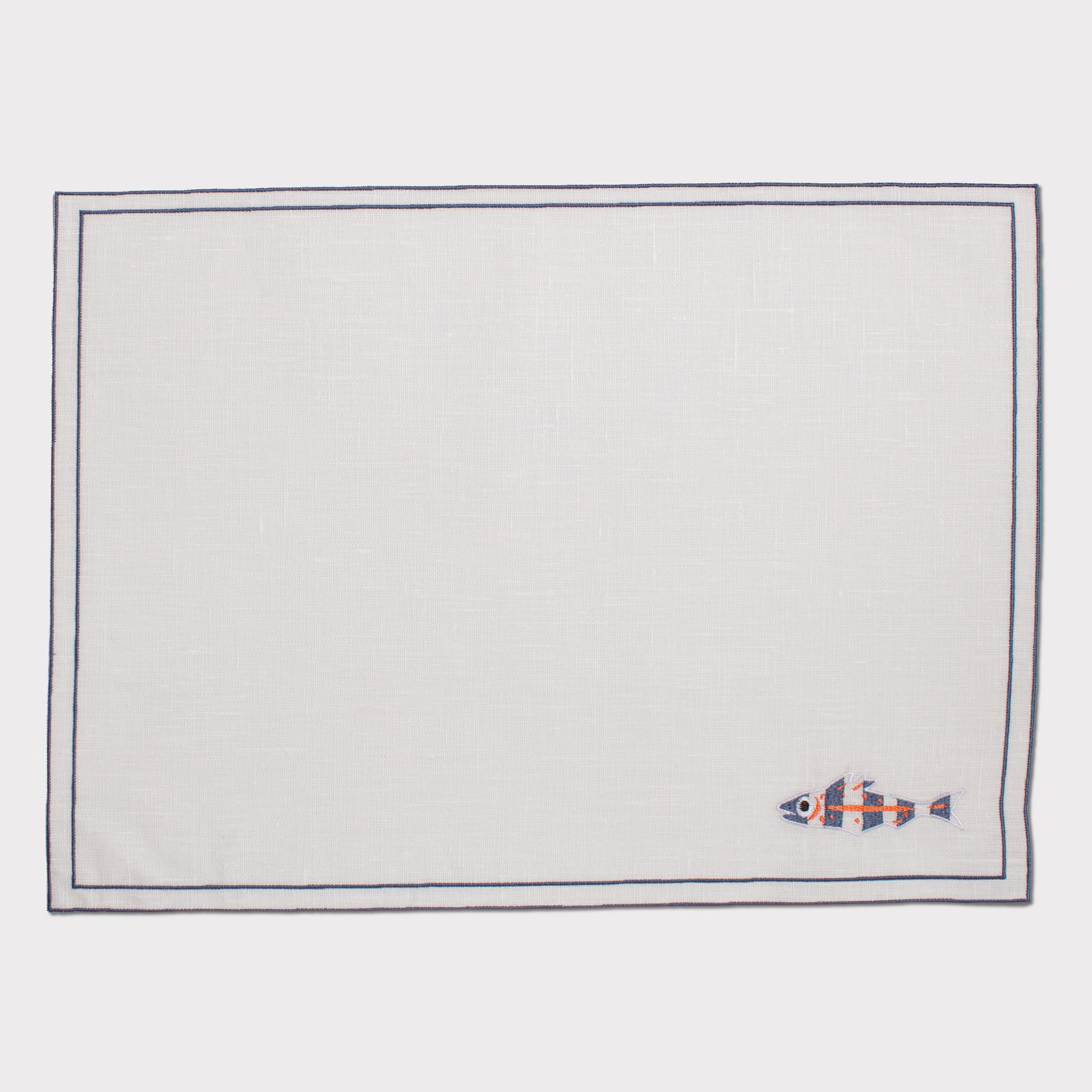 Sardina Bicolor Doppio Quadro Placemat