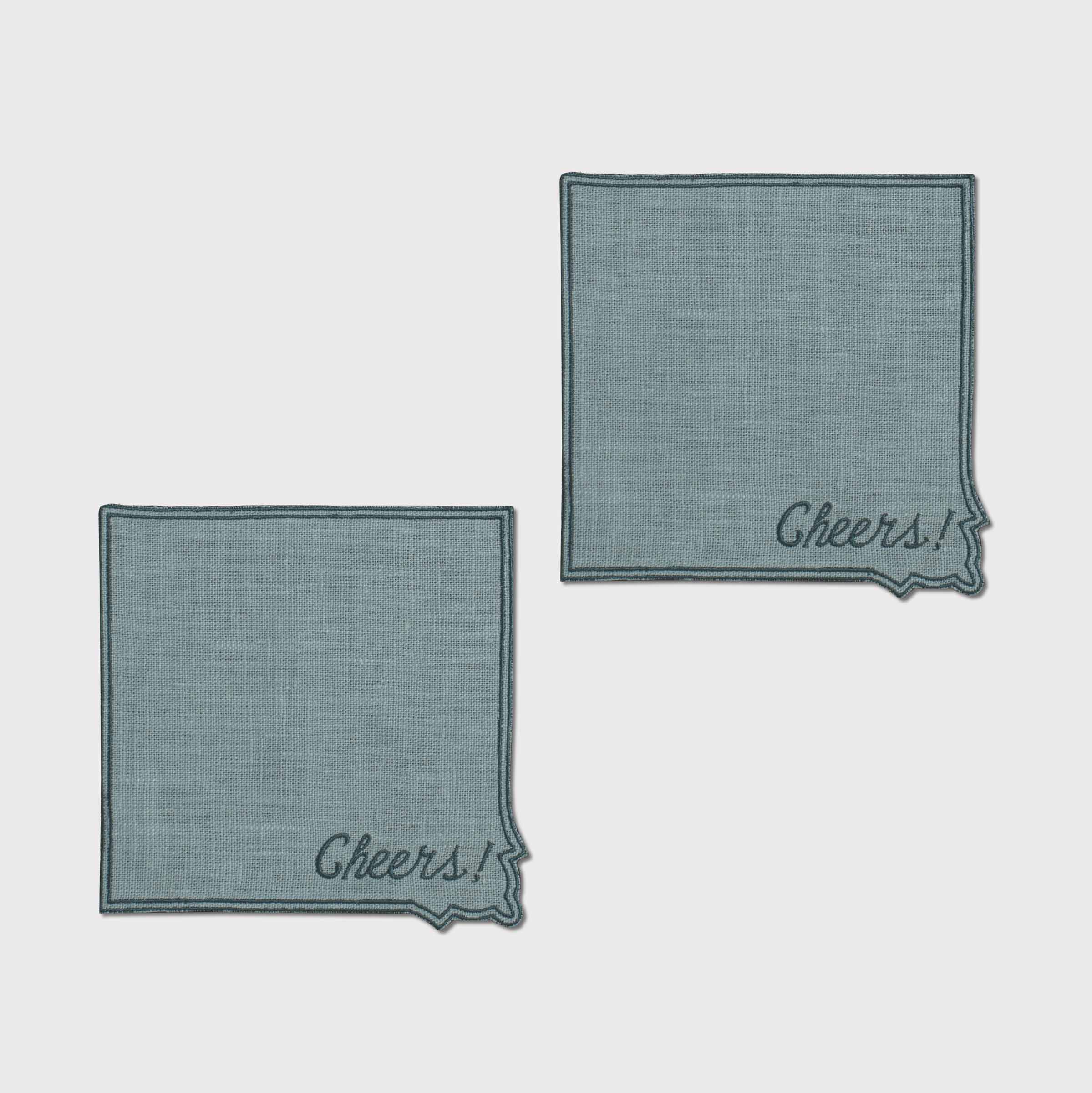Cheers Cake Corner Cocktail Napkin (Set of 2)