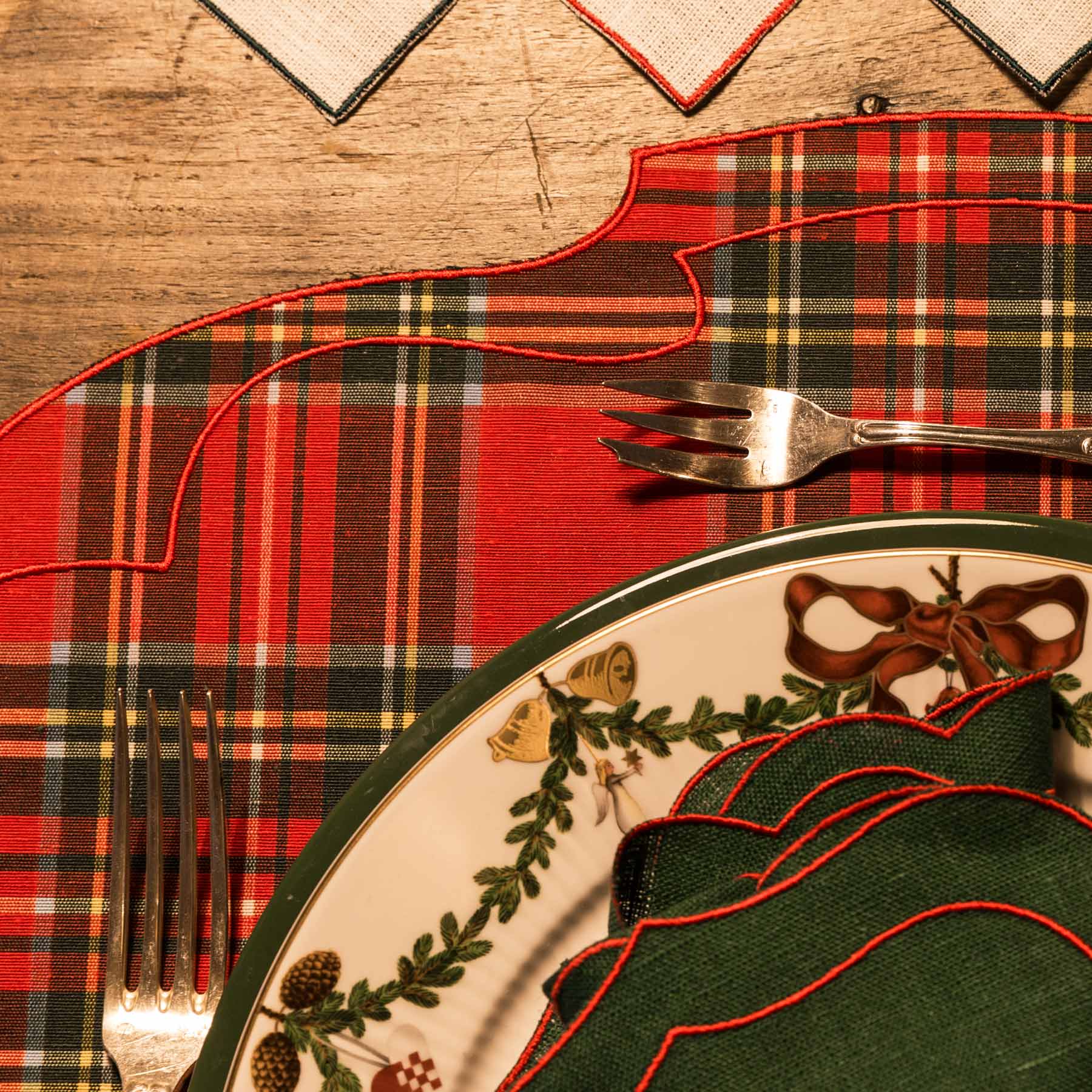 Patterns Parentesi Oval Placemat