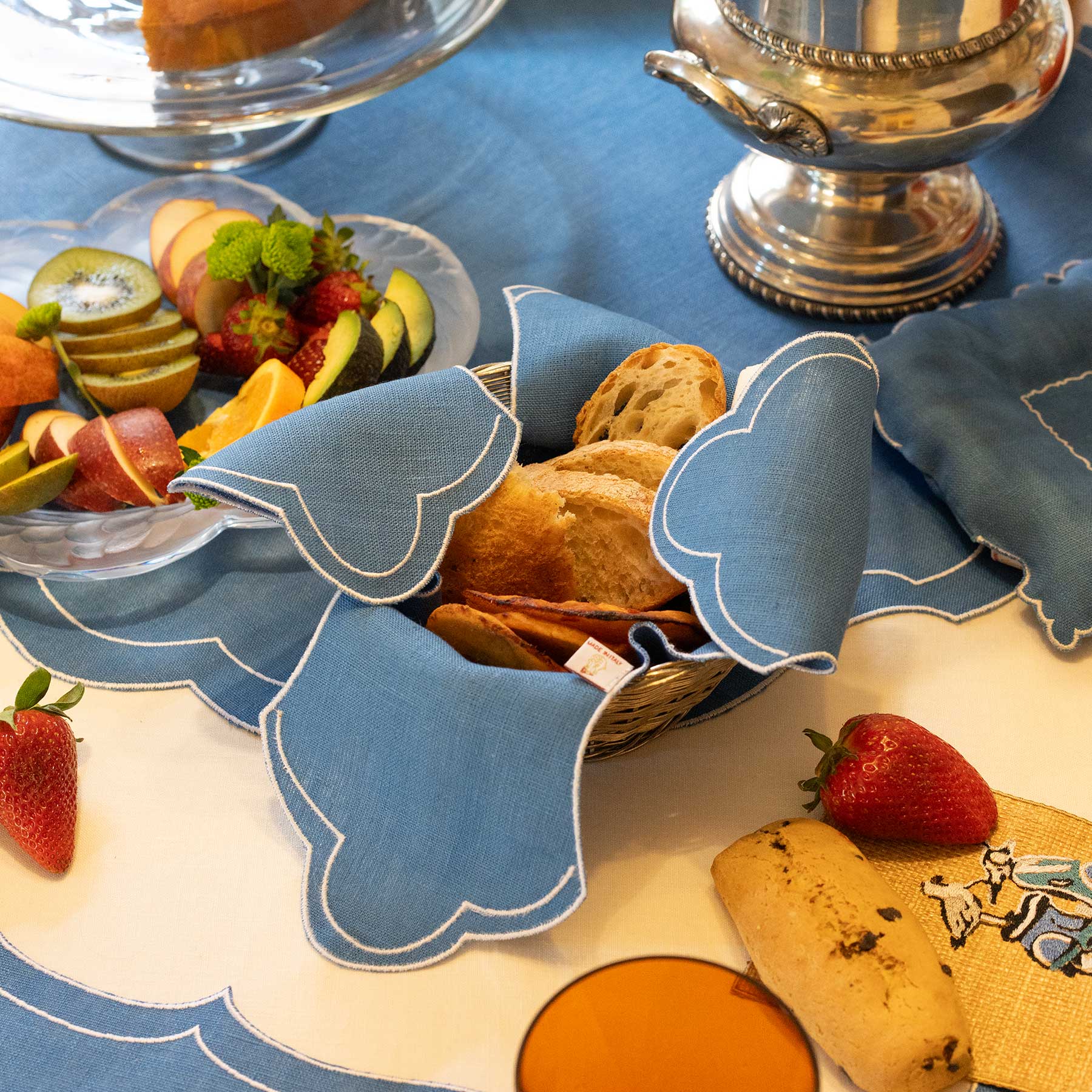 Tovagliolo Angelina per cestino del pane