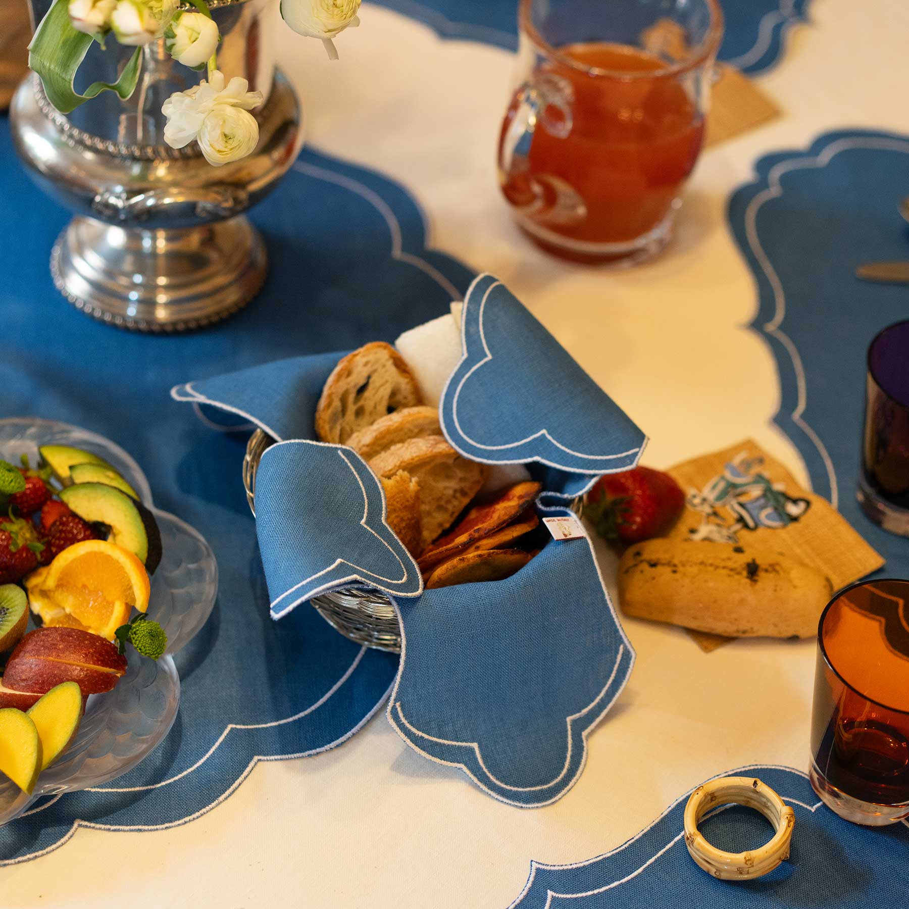 Angelina Bread Basket Liner