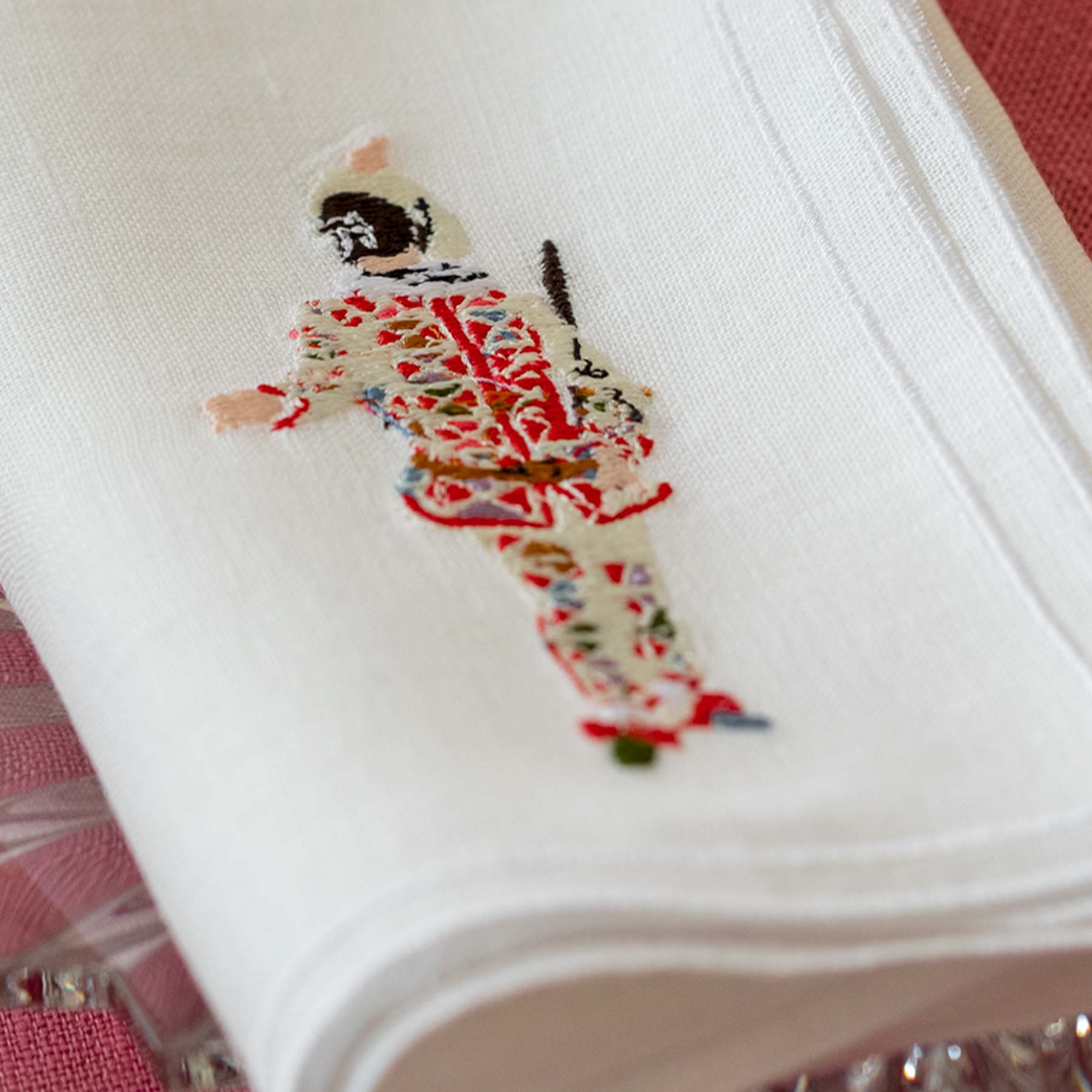 Tovagliolo Doppio Quadro Arlecchino 