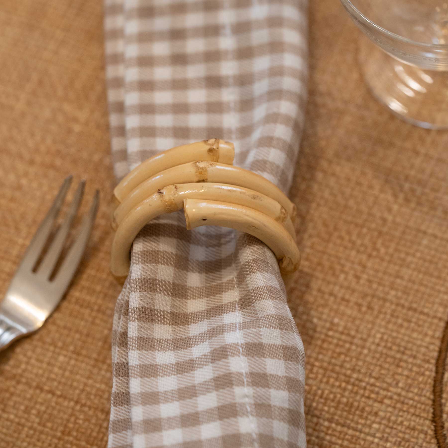 Bamboo Napkin Ring (Set of 4)