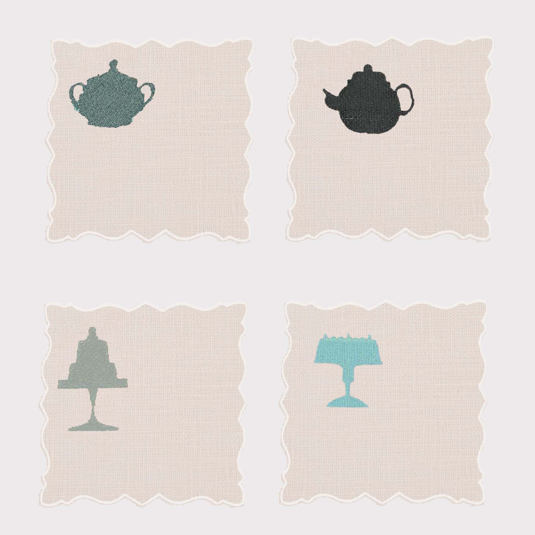 Tea Time Angelina Coaster (Set of 4)