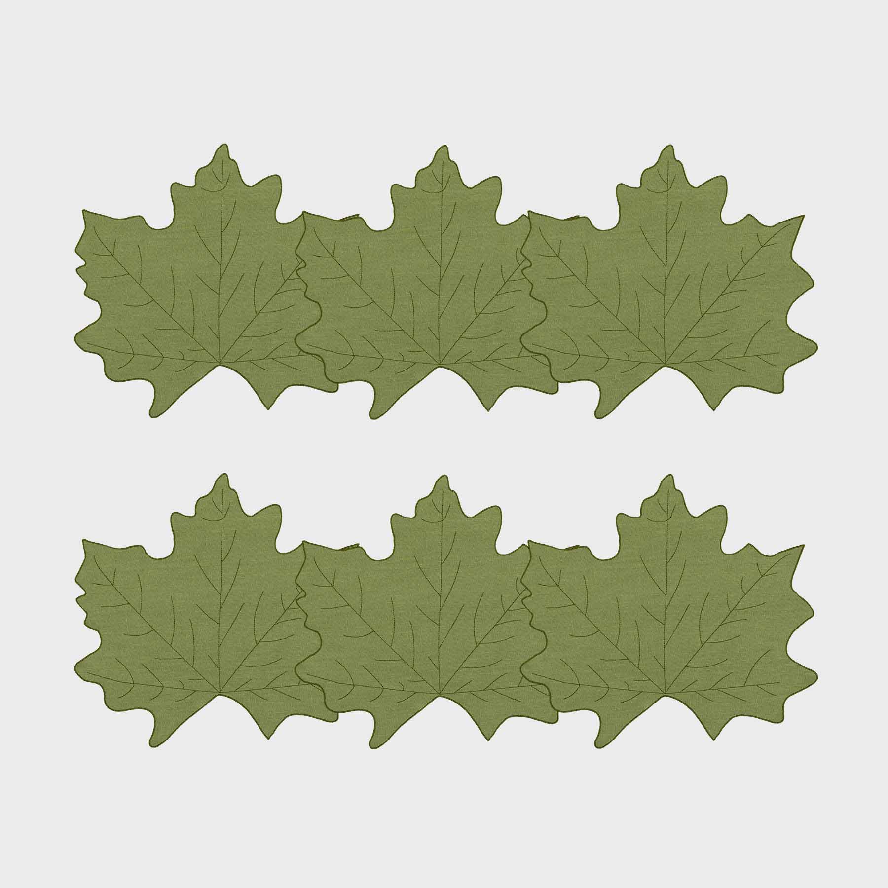 Maple Leaf Coaster (Set of 6)