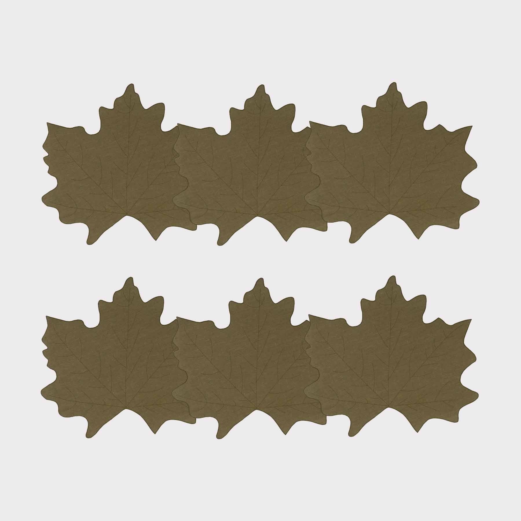 Maple Leaf Coaster (Set of 6)