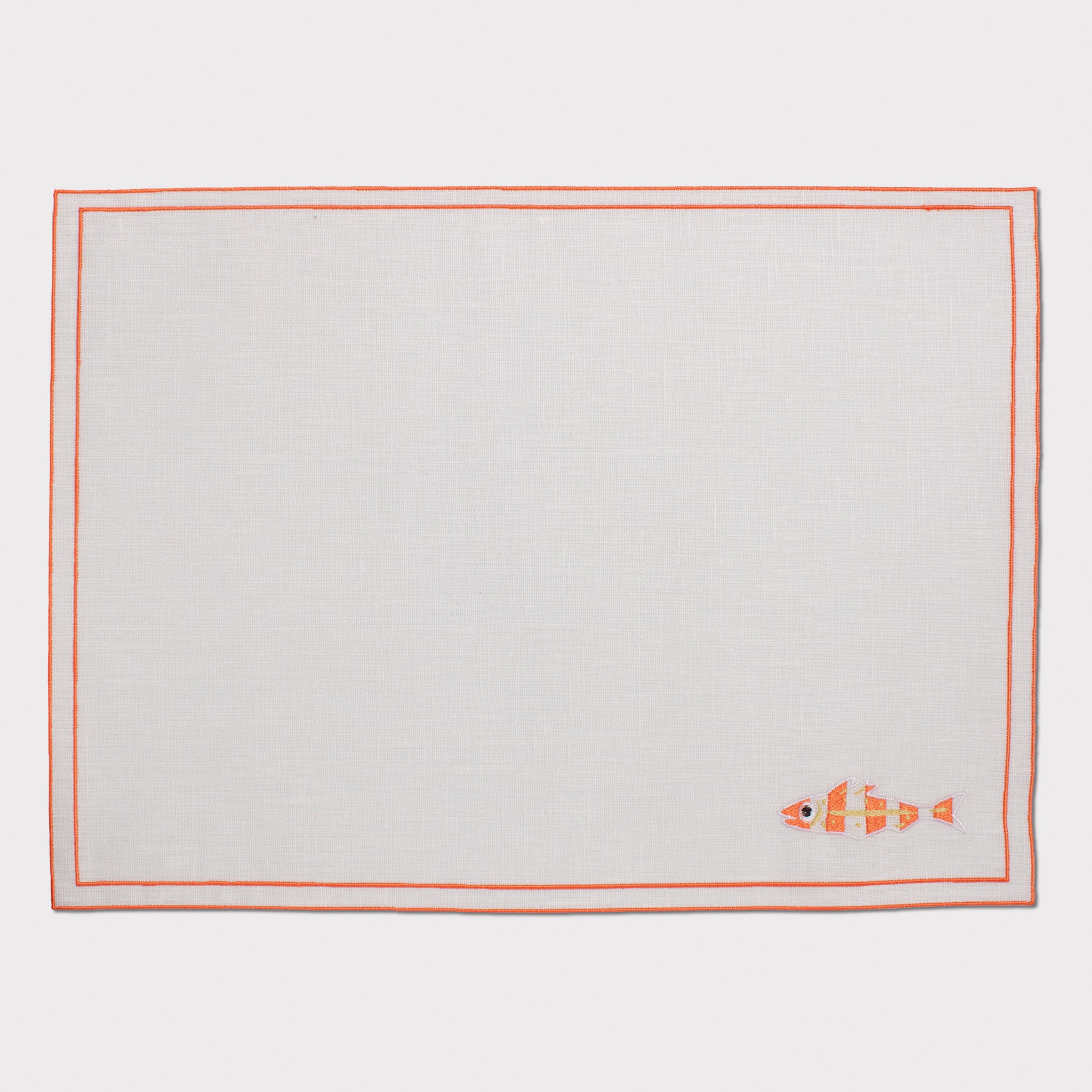 Sardina Bicolor Doppio Quadro Placemat