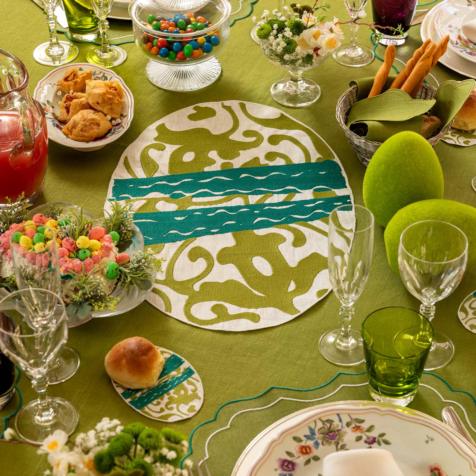 Easter Tablescape