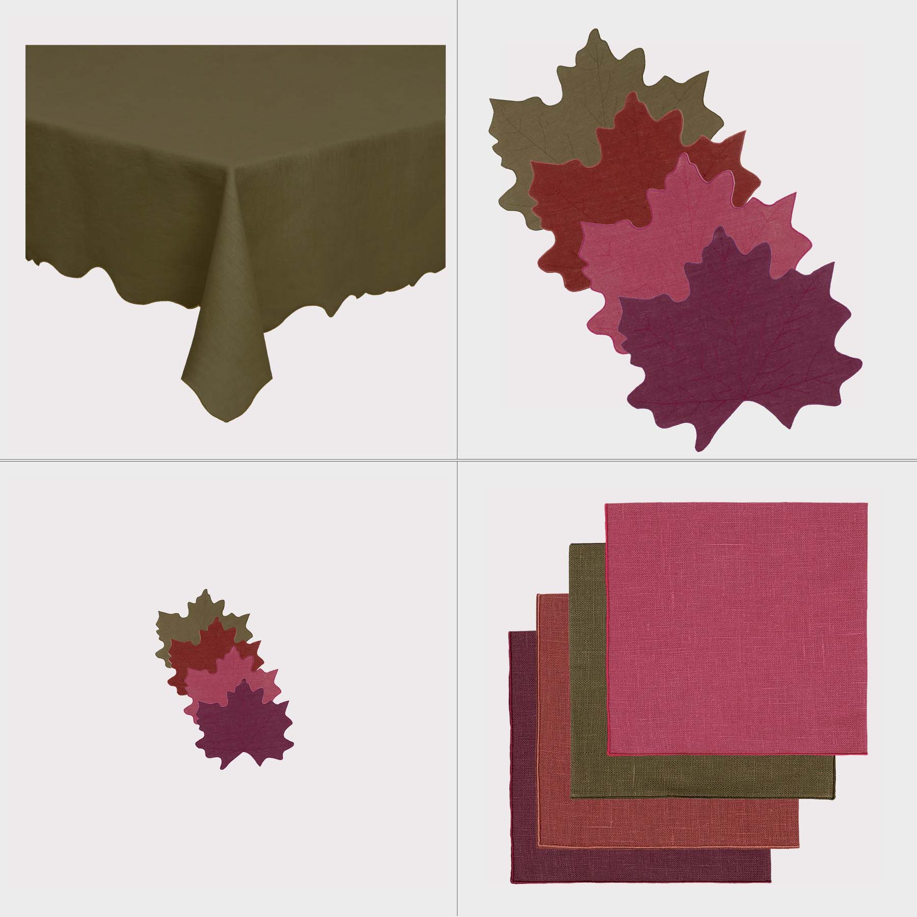 Falling Leaves Tablescape