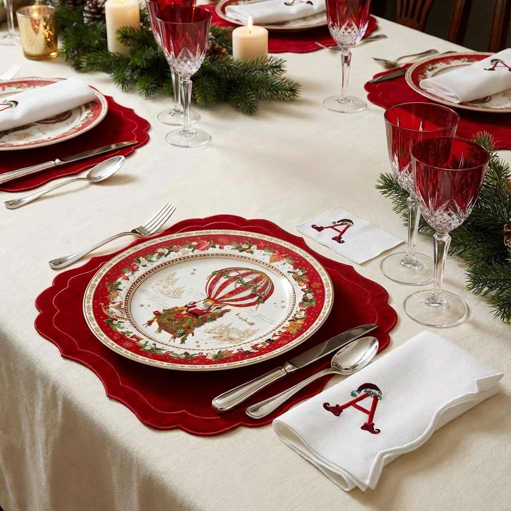 Christmas Elf Angelina Napkin