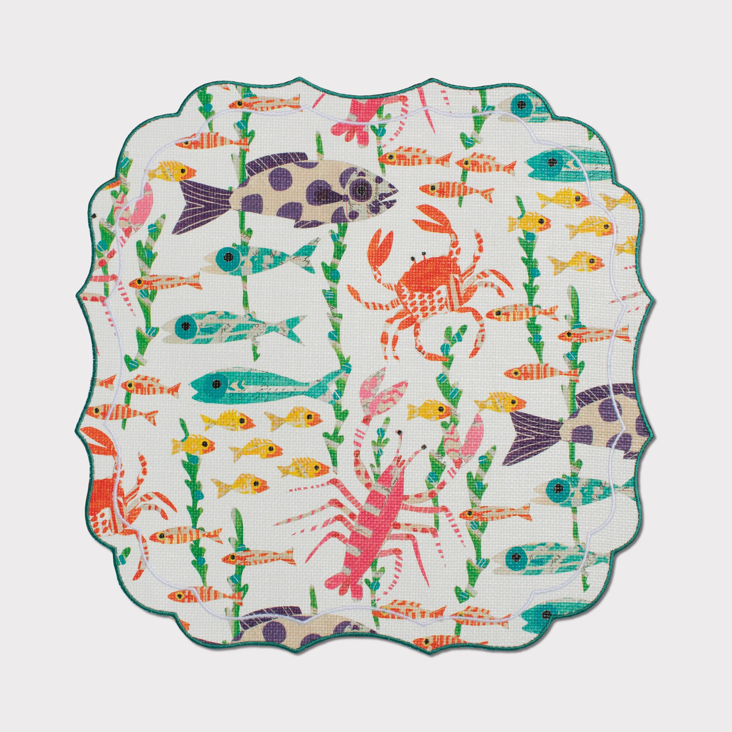 #embroidery color_aquamarine & white