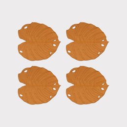 Monstera Leaf Coaster (Set of 4)