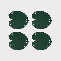 Monstera Leaf Coaster (Set of 4)