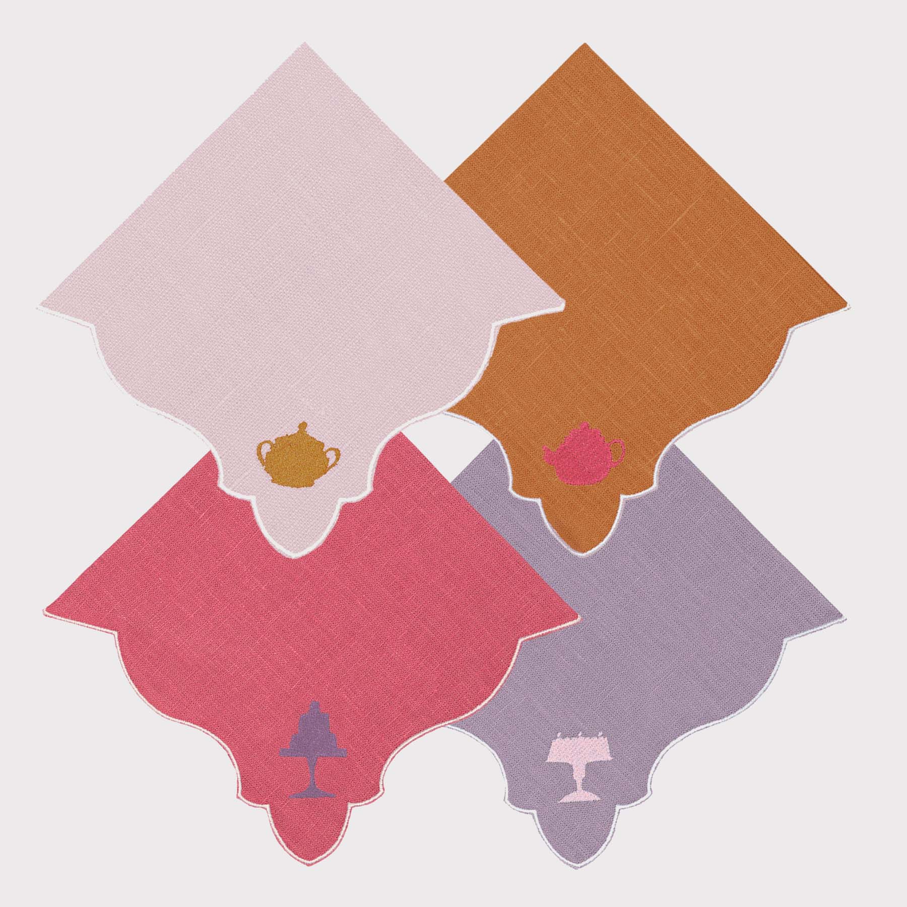 Tea Time Angelina Napkin (Set of 4)