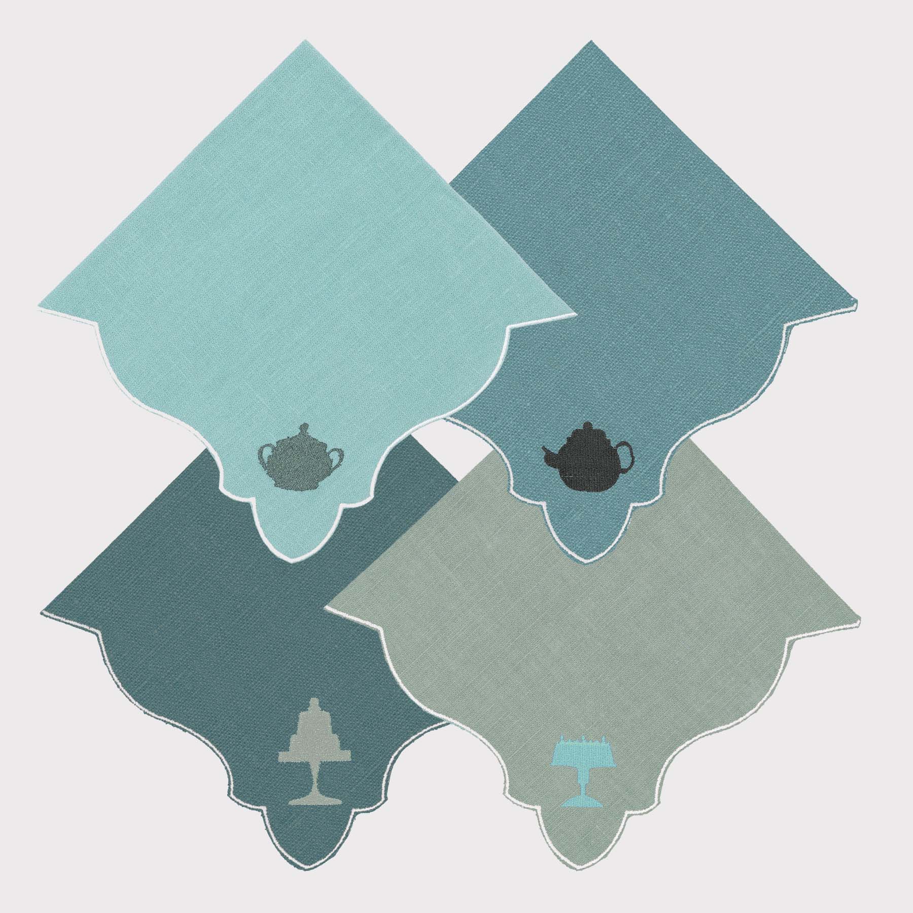 Tea Time Angelina Napkin (Set of 4)