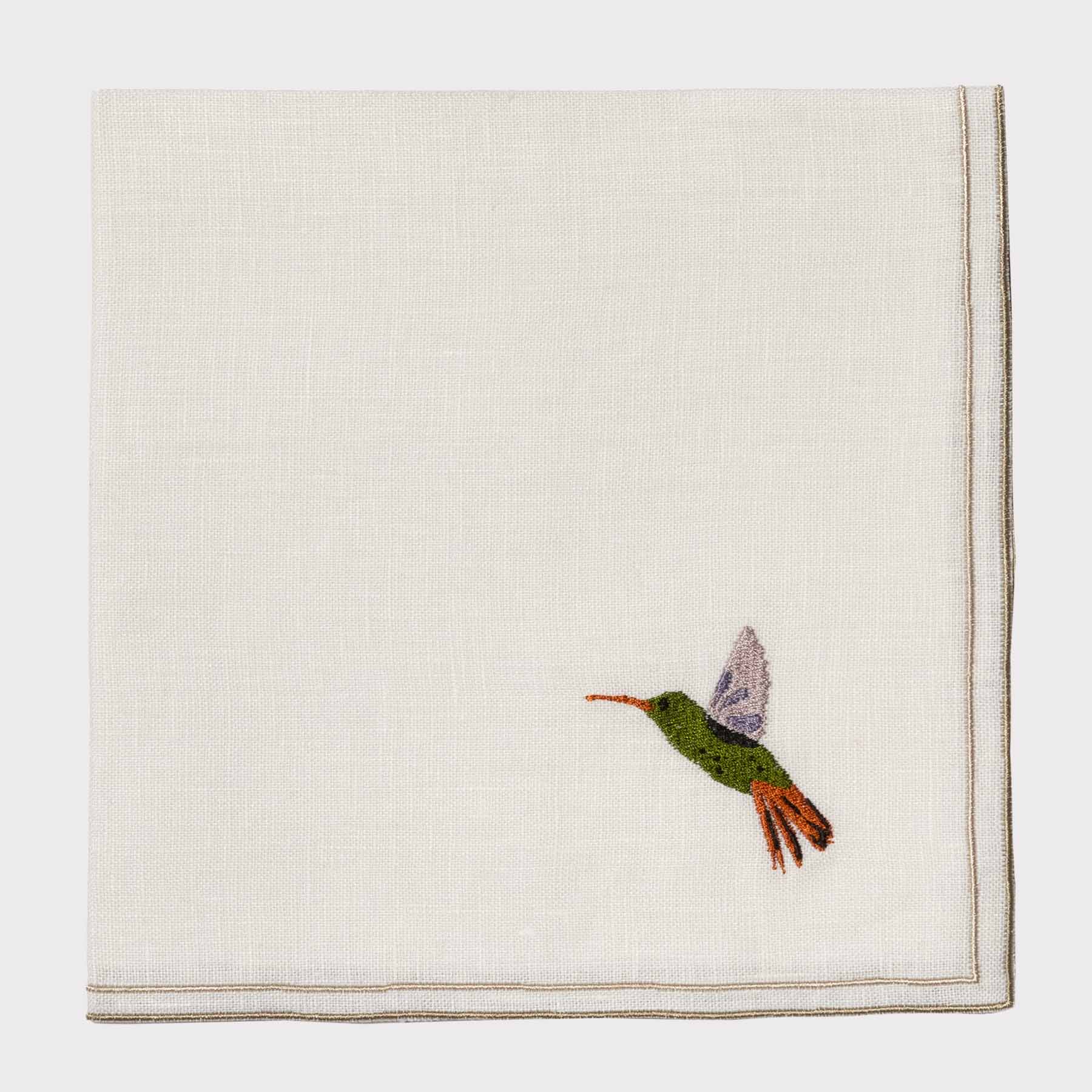 Birds Doppio Quadro Napkin (Set of 6)