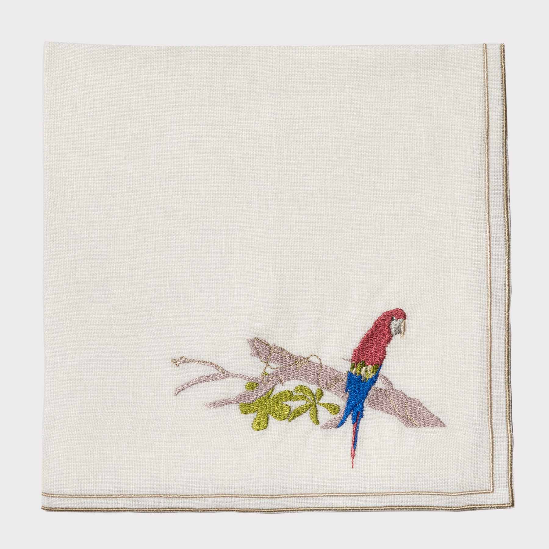 Birds Doppio Quadro Napkin (Set of 6)