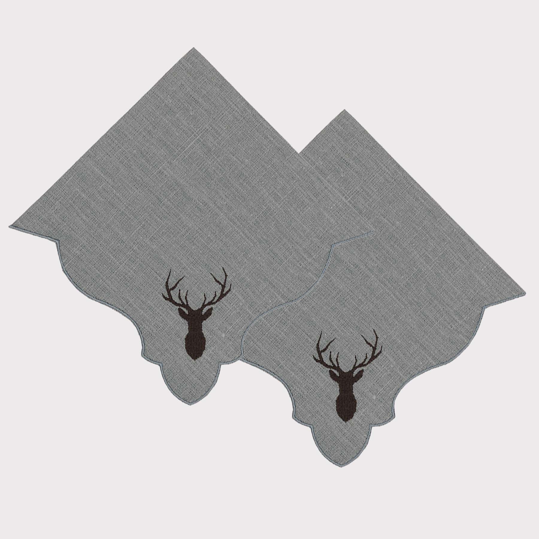 Mountain Deer Angelina Napkin (Set of 2)