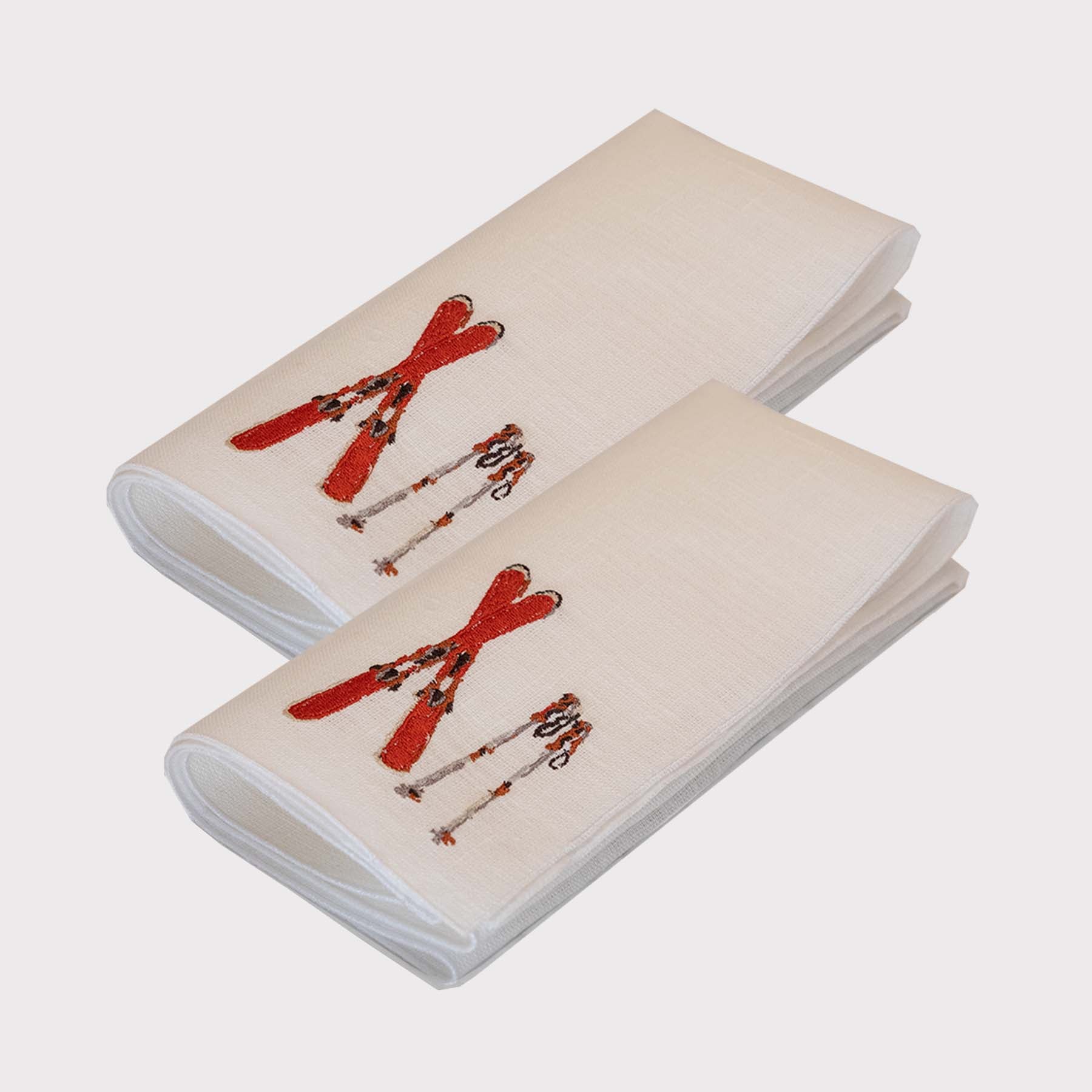 Après Ski Quadro Napkin (Set of 2)