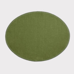 Tovaglietta Oval Doppio Quadro